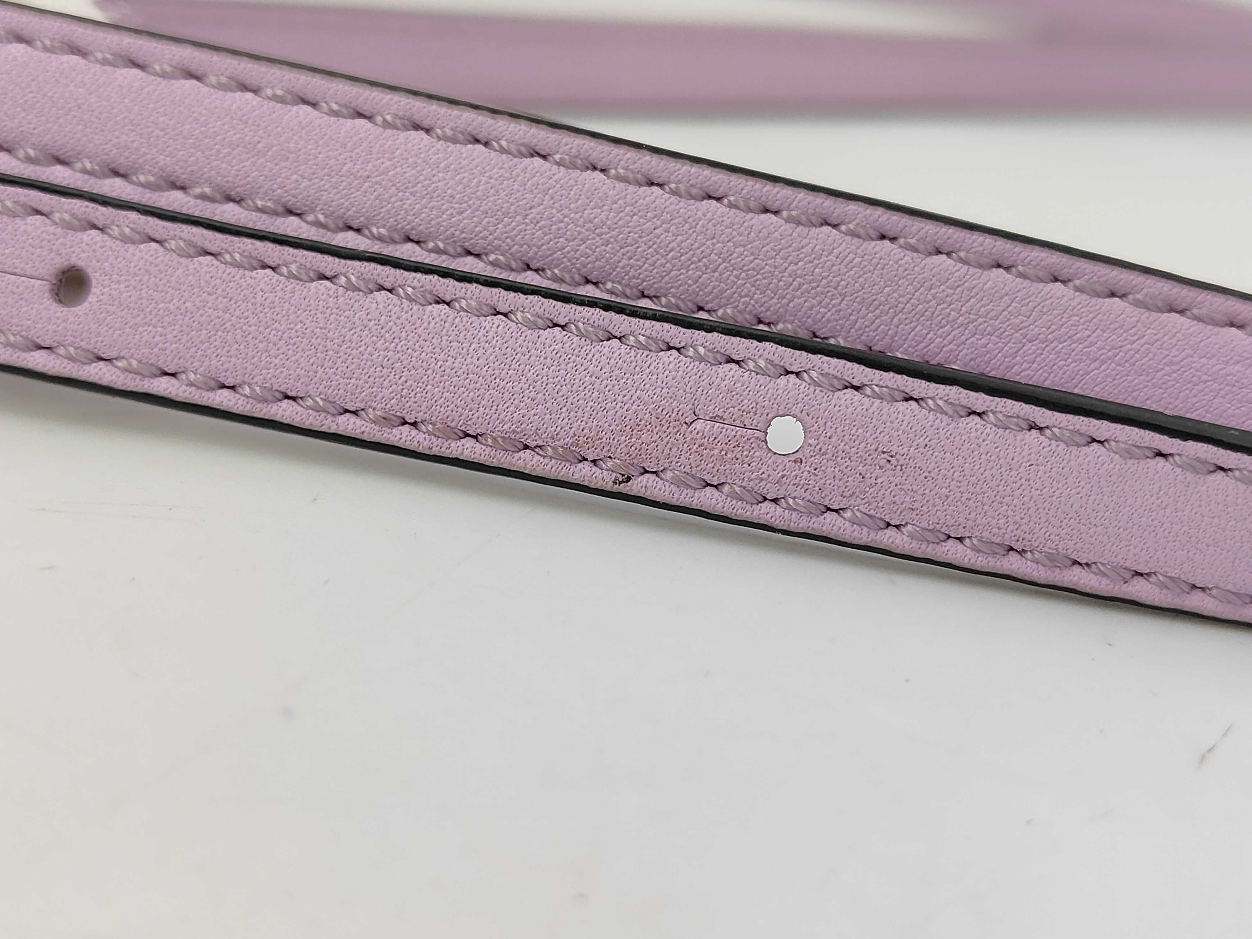 Light Purple Lambskin Flamenco Shoulder Bag — view 6