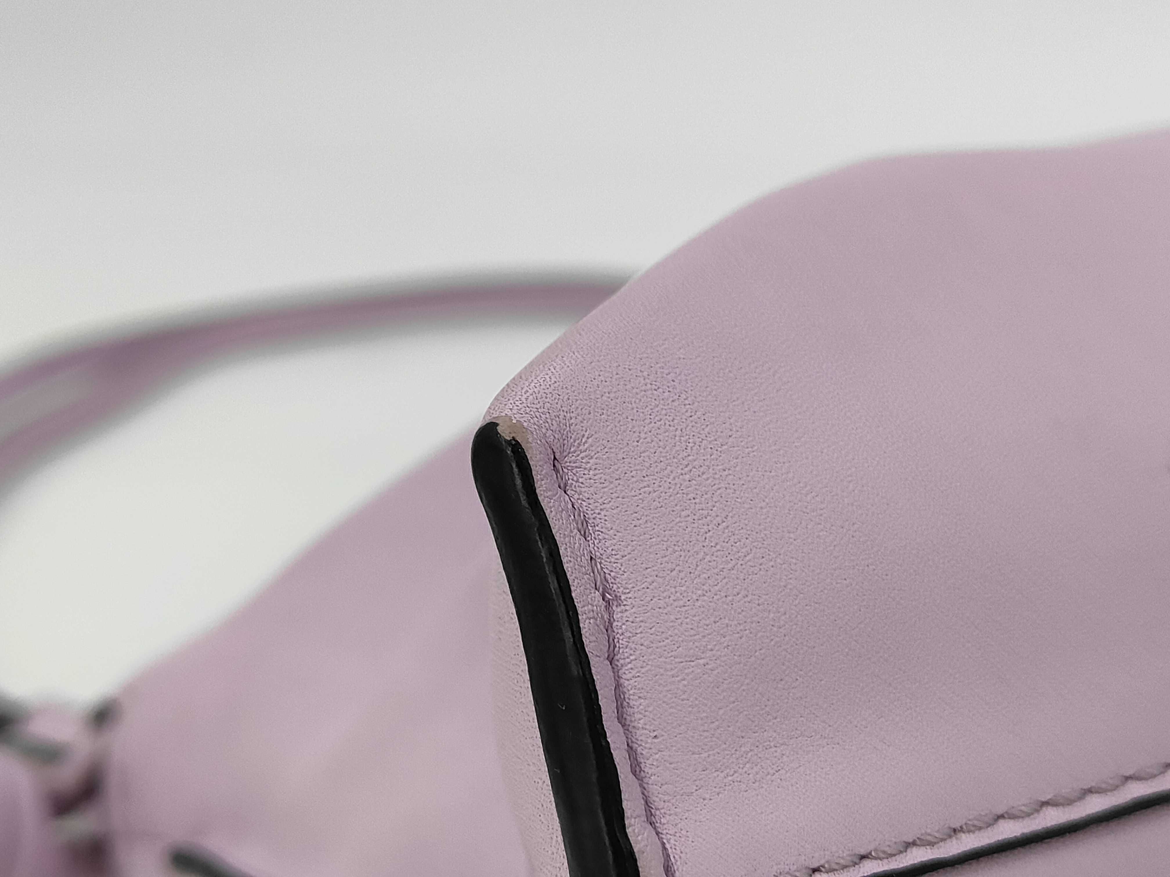 Light Purple Lambskin Flamenco Shoulder Bag — view 7