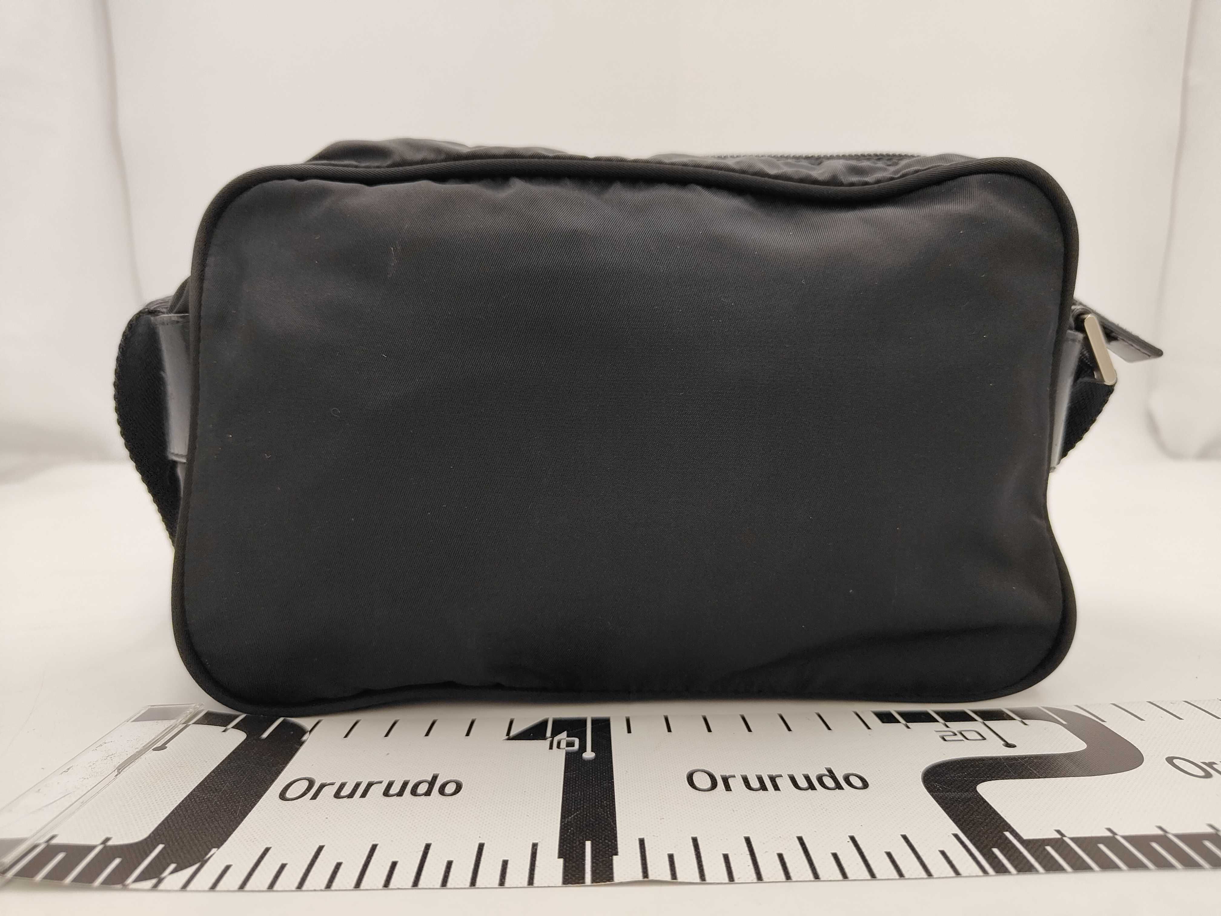 Nylon Shoulder Bag Black Shoulder Bag — view 2
