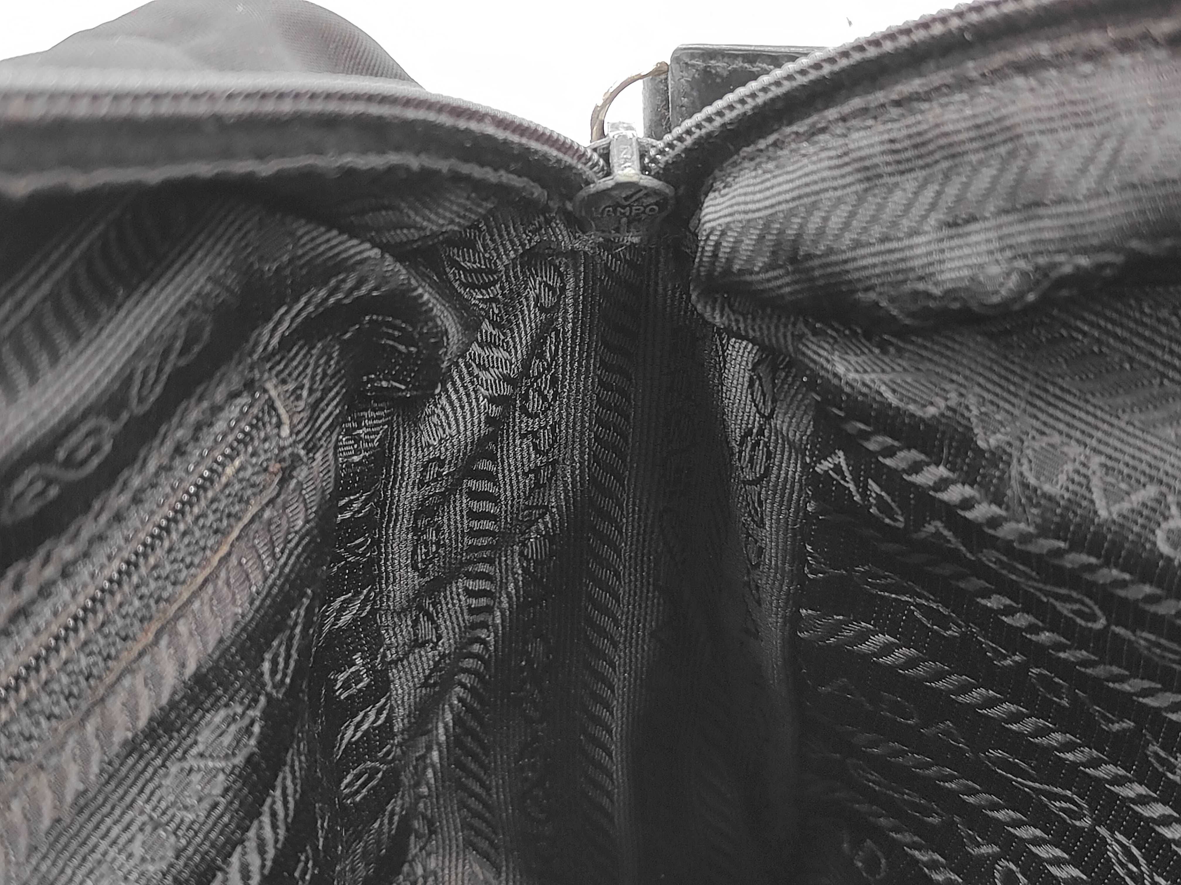 Nylon Shoulder Bag Black Shoulder Bag — view 11