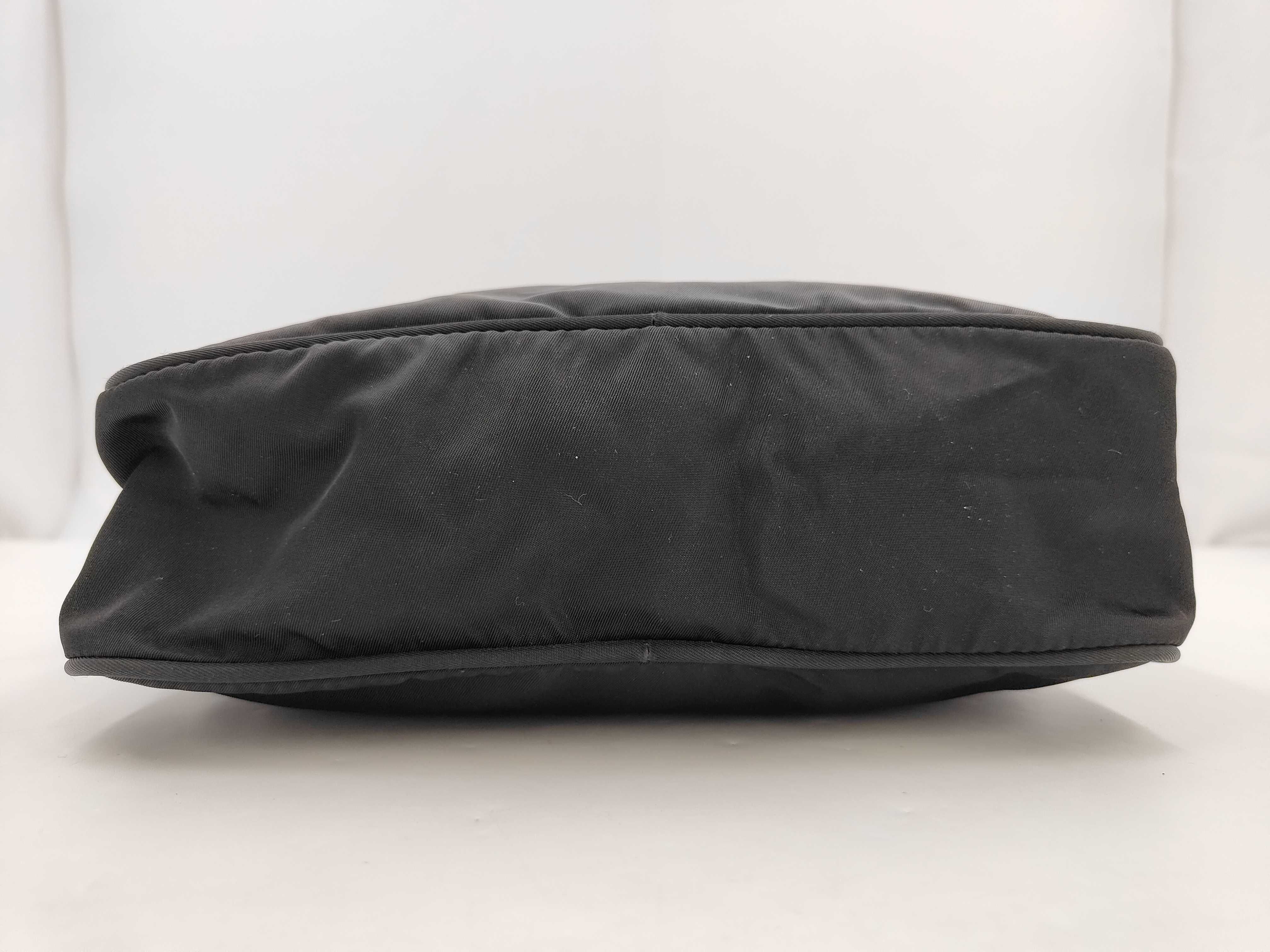 Nylon Shoulder Bag Black Shoulder Bag — view 3