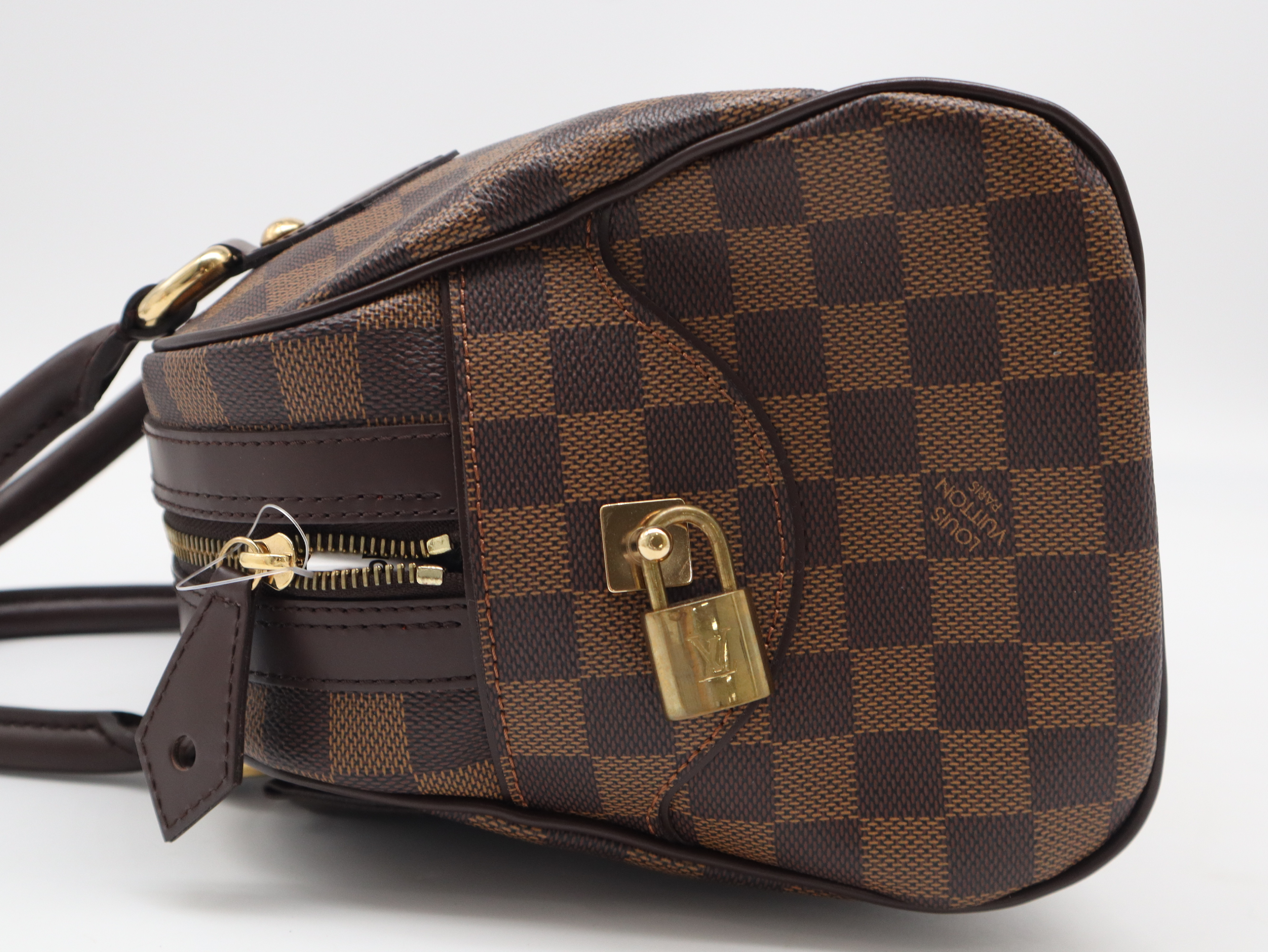 N60008 Damier Duomo Handbag with Padlock and 2 Keys — view 3