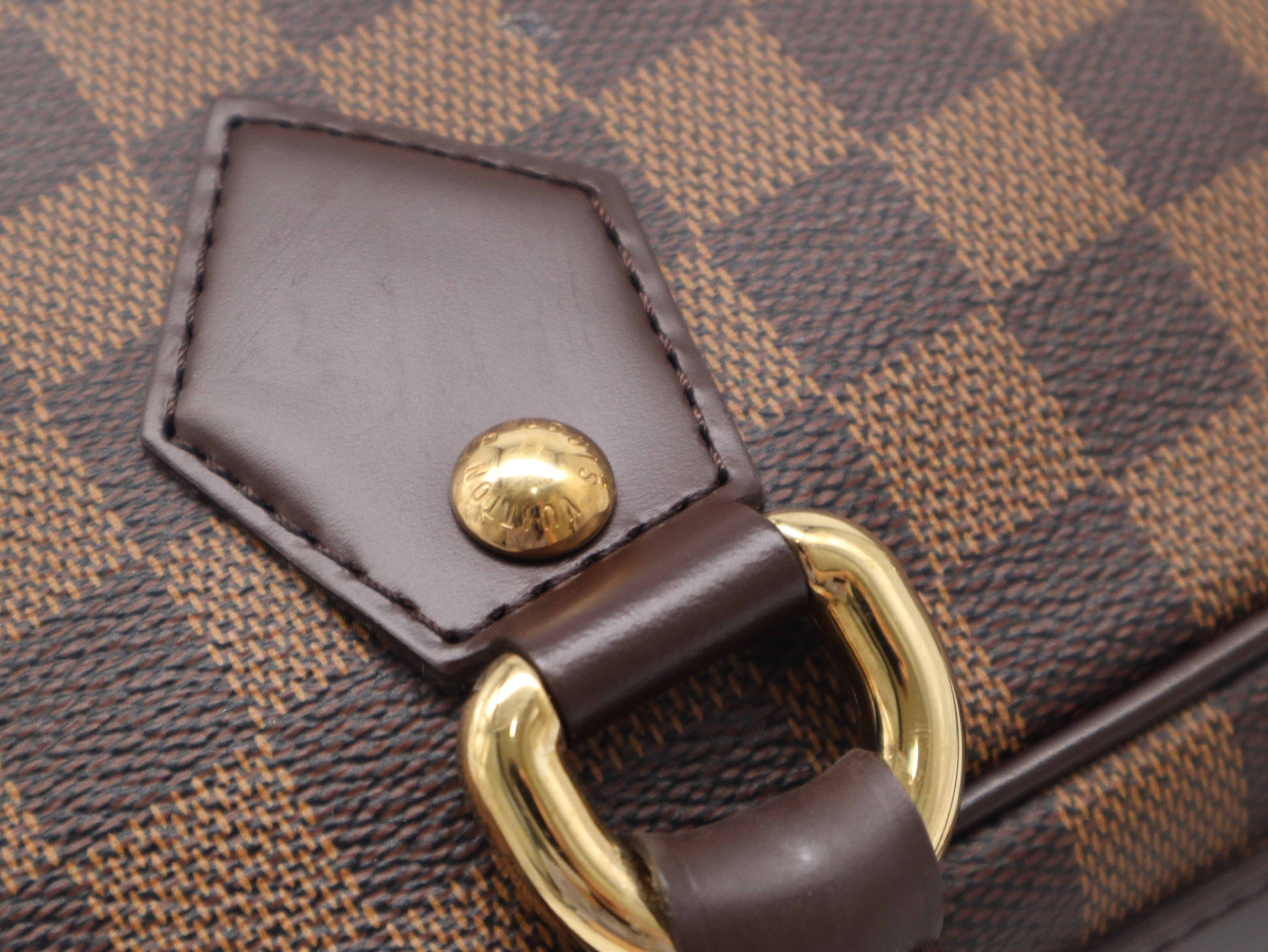 N60008 Damier Duomo Handbag with Padlock and 2 Keys — view 7
