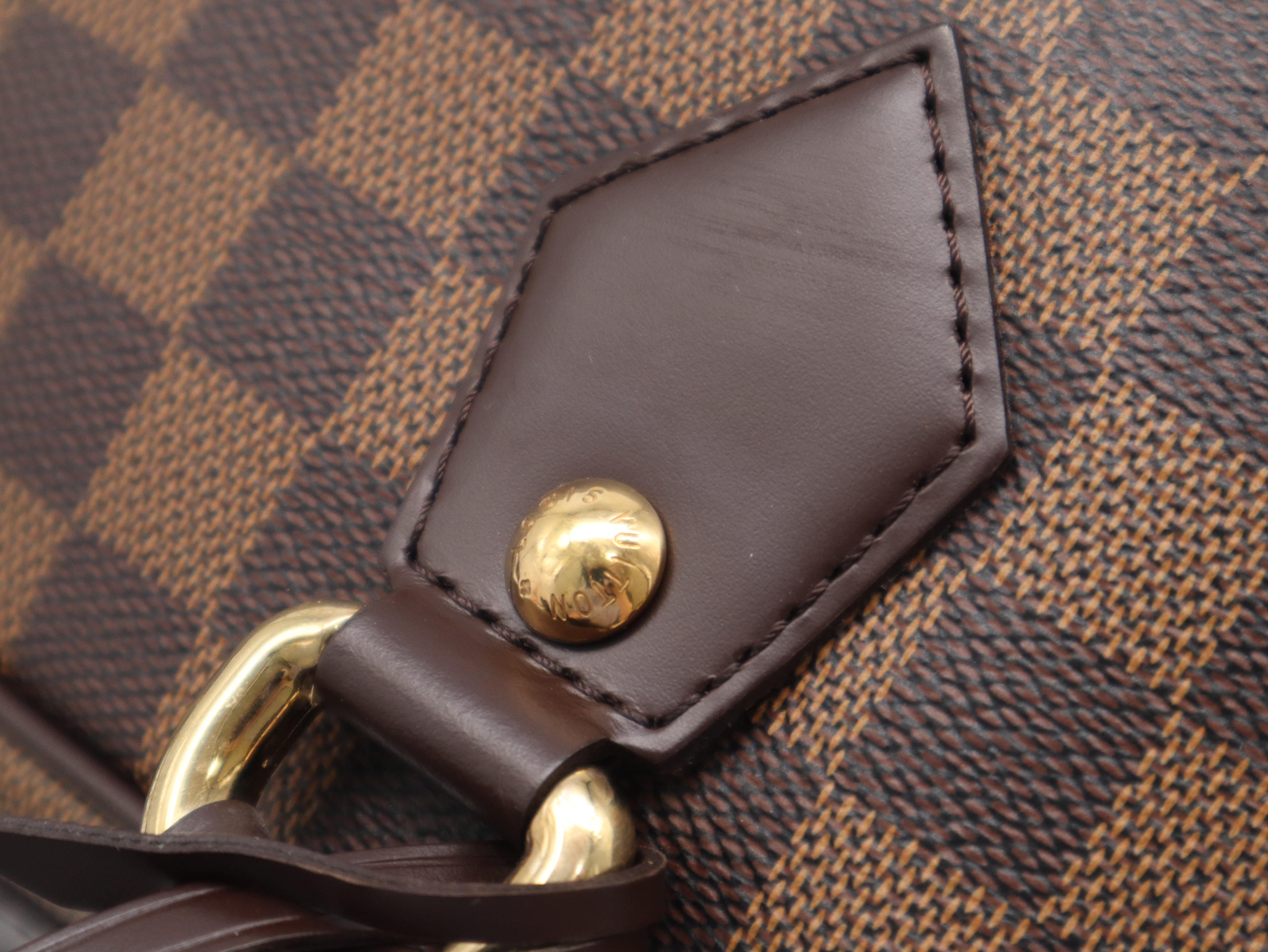 N60008 Damier Duomo Handbag with Padlock and 2 Keys — view 8