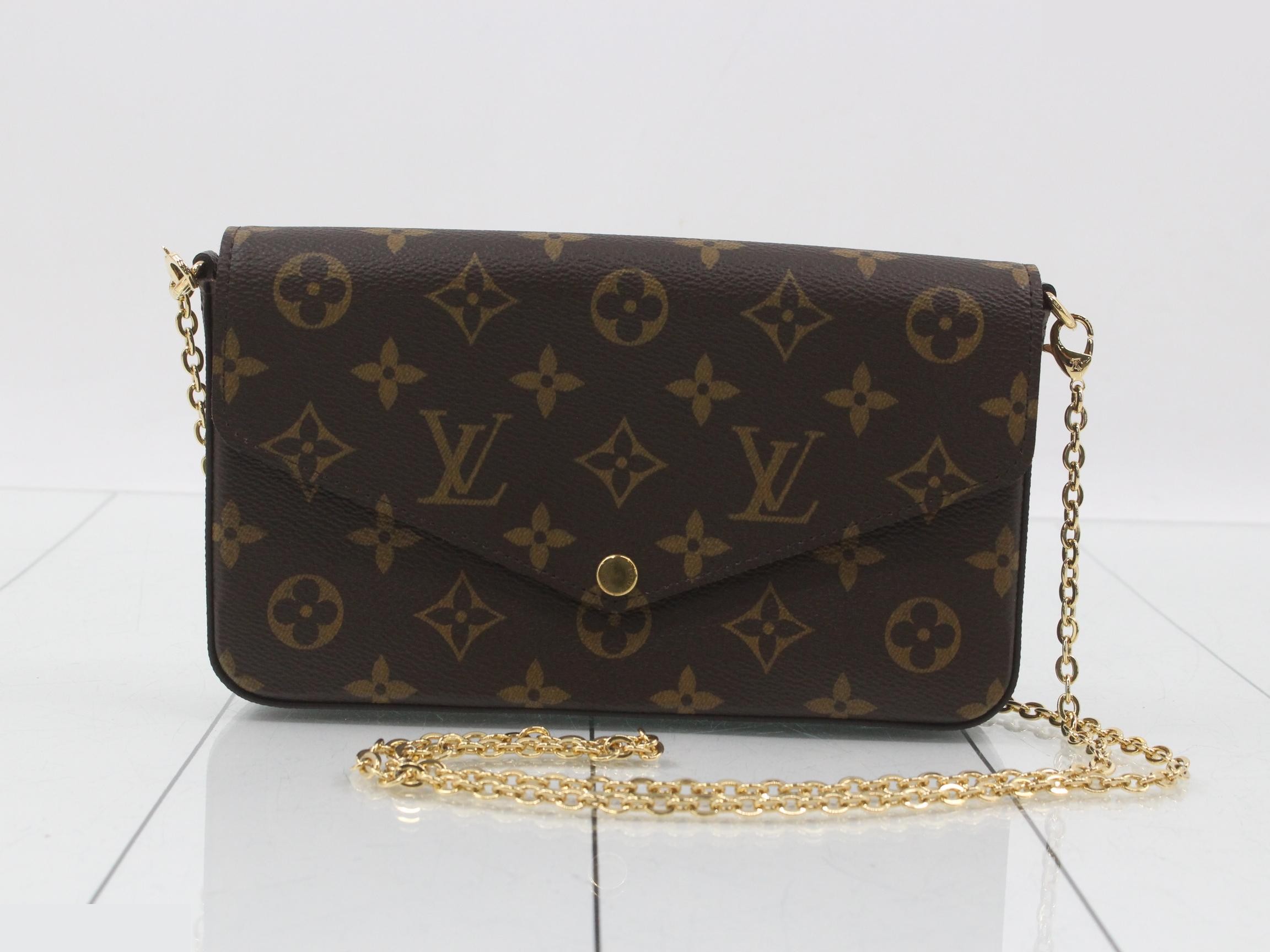 Pochette Felicie RFID (Comes with box and dust bag)