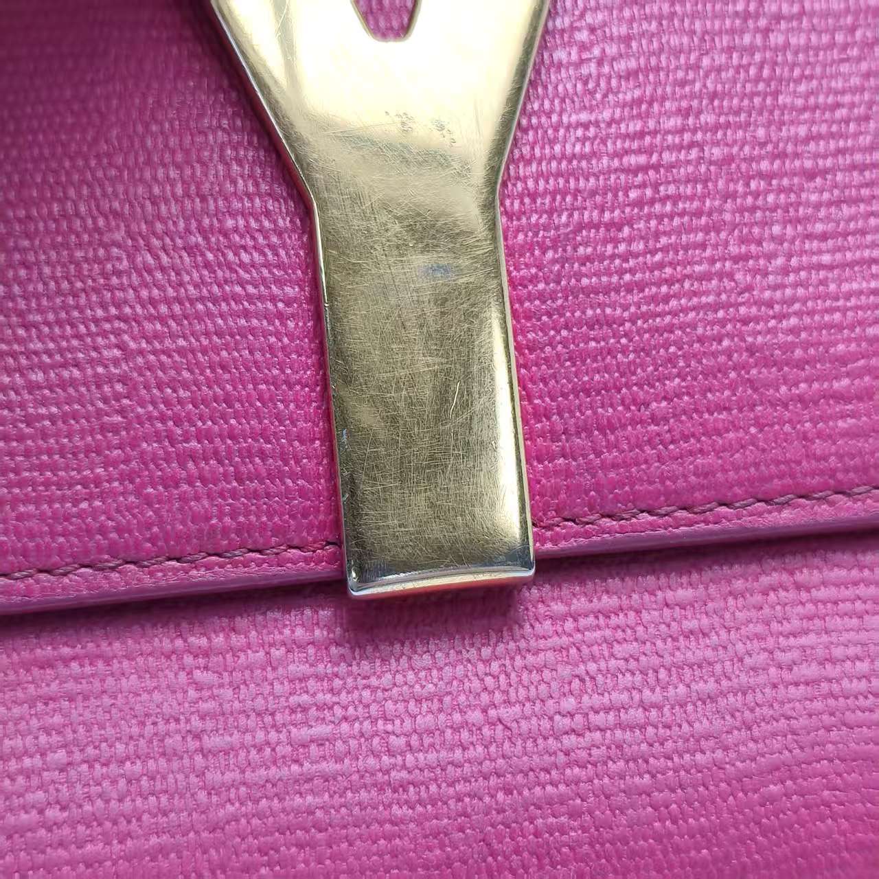 【*Shipped from: China*】Yves Saint Laurent Y-Line Leather Clutch Bag — view 10