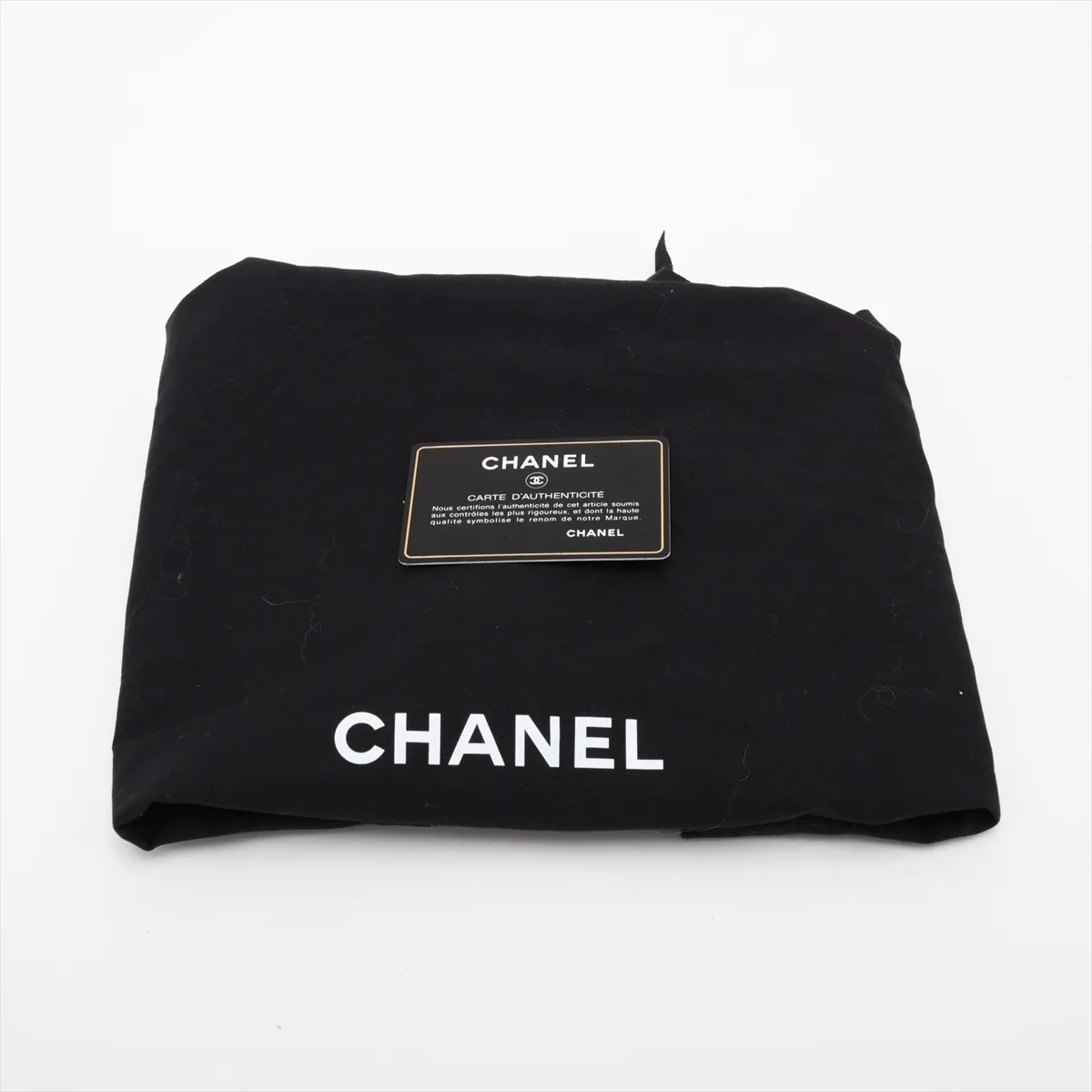 [Individually packaged] Chanel Matelassé 25 Lambskin Double Flap Double Chain Bag, Black with Silver Hardware, 24906653, serial number 24 — view 11