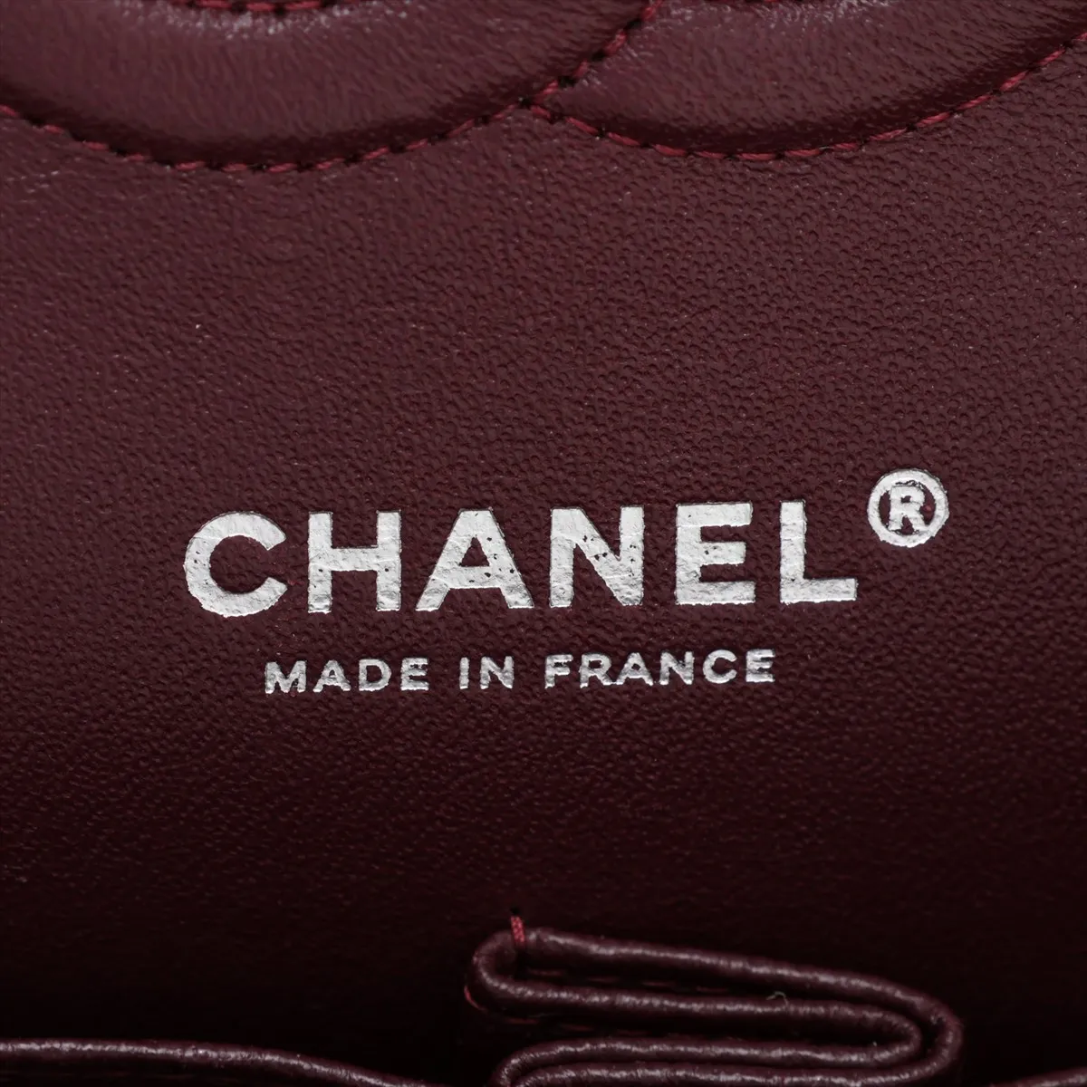 [Individually packaged] Chanel Matelassé 25 Lambskin Double Flap Double Chain Bag, Black with Silver Hardware, 24906653, serial number 24 — view 10