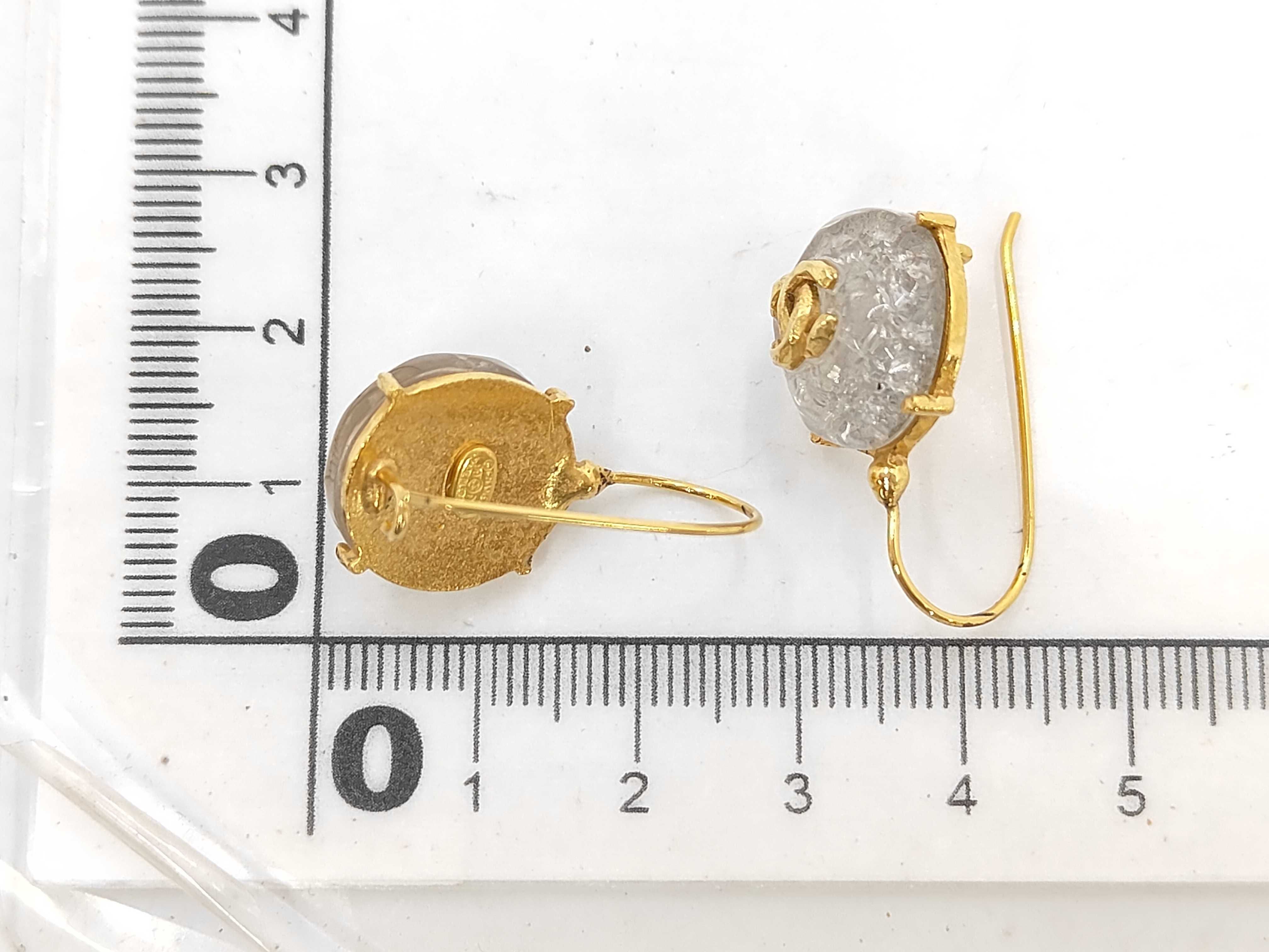 Clear Coco Earrings — view 6