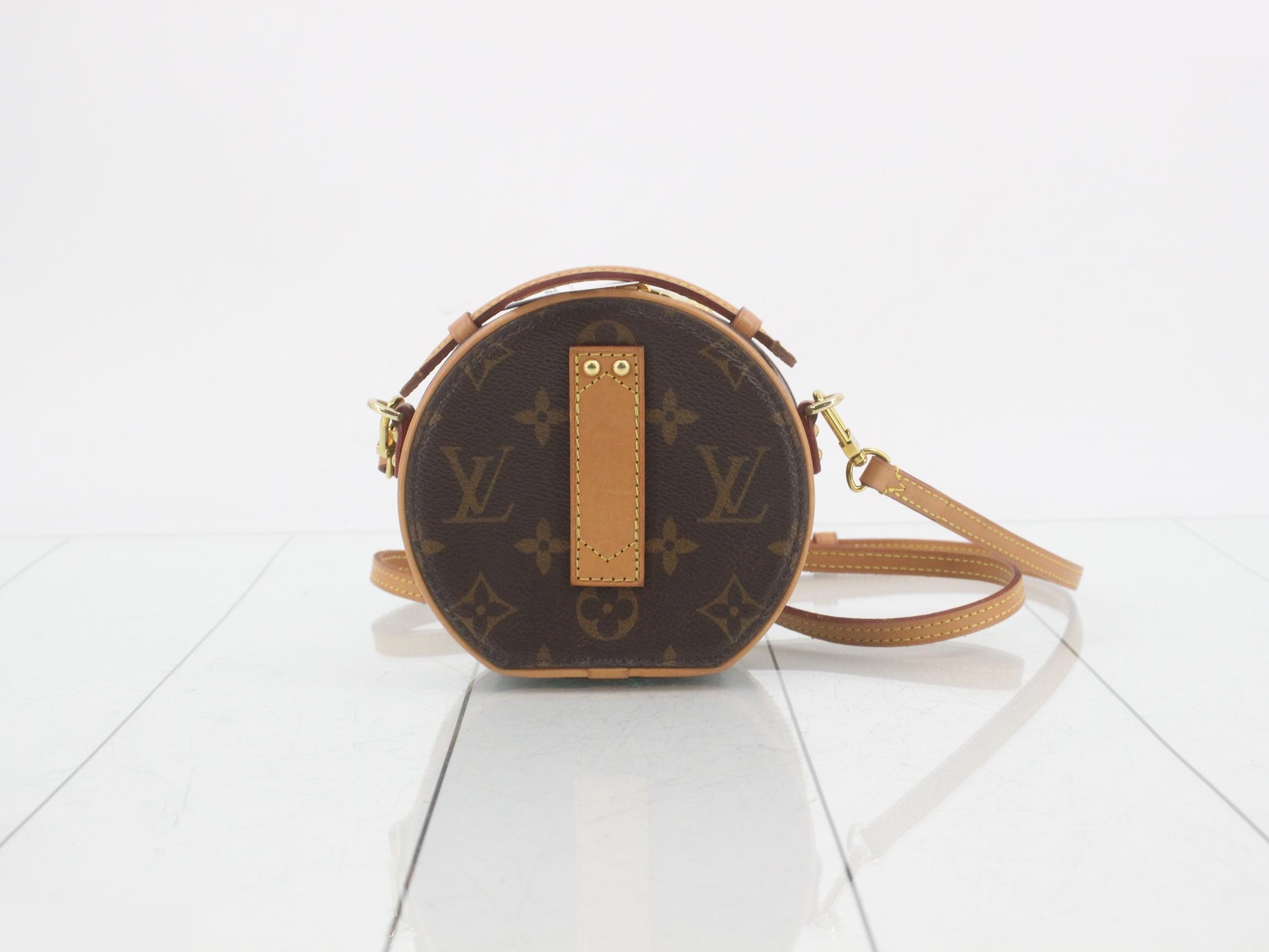 Mini Boite Chapeau Monogram Shoulder Bag — view 2