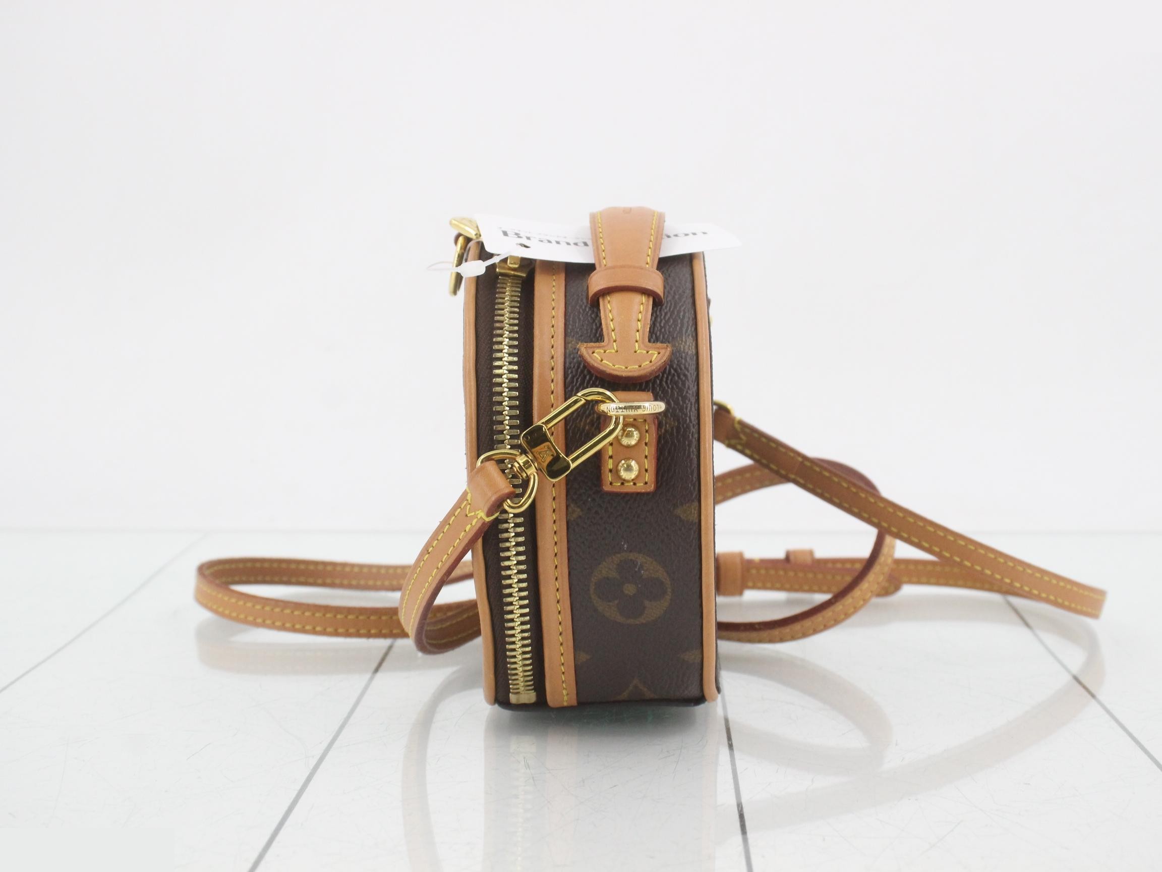 Mini Boite Chapeau Monogram Shoulder Bag — view 3