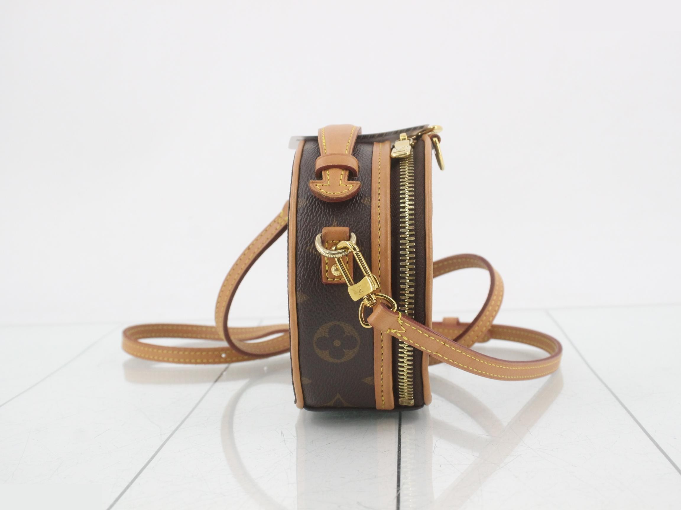 Mini Boite Chapeau Monogram Shoulder Bag — view 4