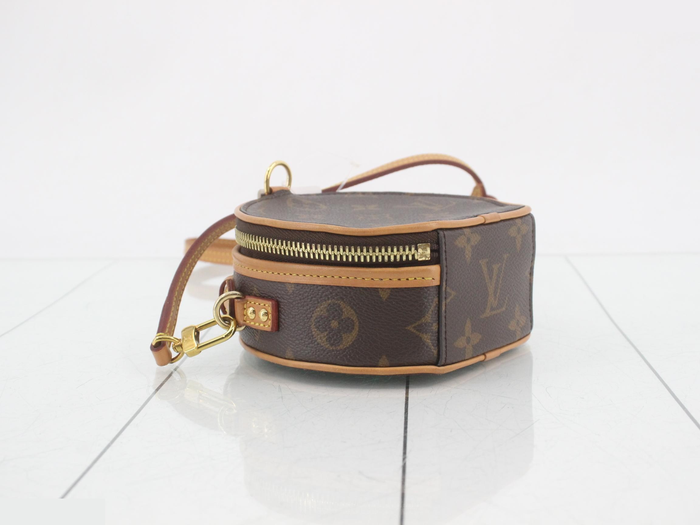 Mini Boite Chapeau Monogram Shoulder Bag — view 5