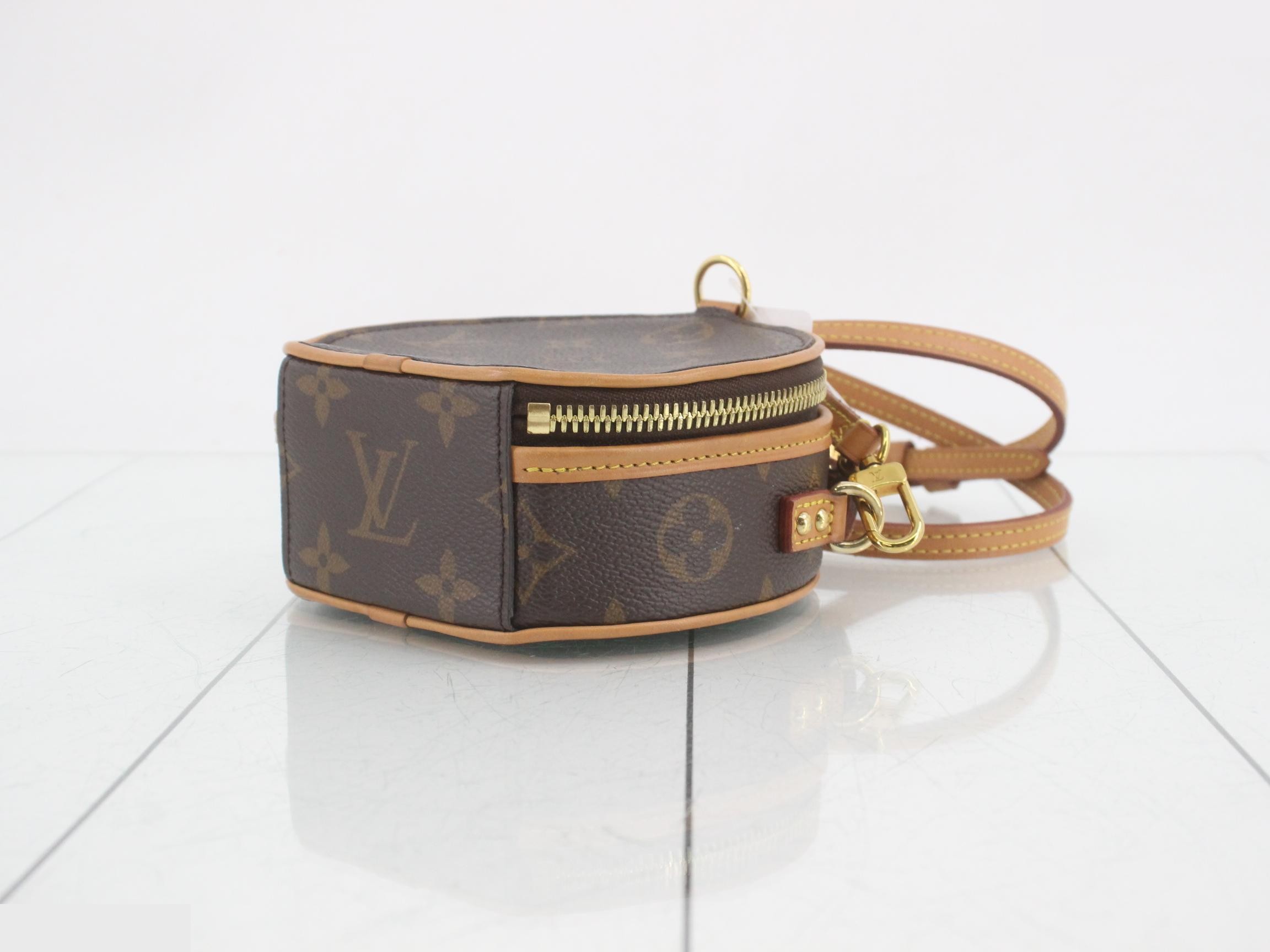Mini Boite Chapeau Monogram Shoulder Bag — view 6