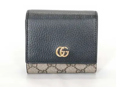 GG Supreme GG Marmont Wallet