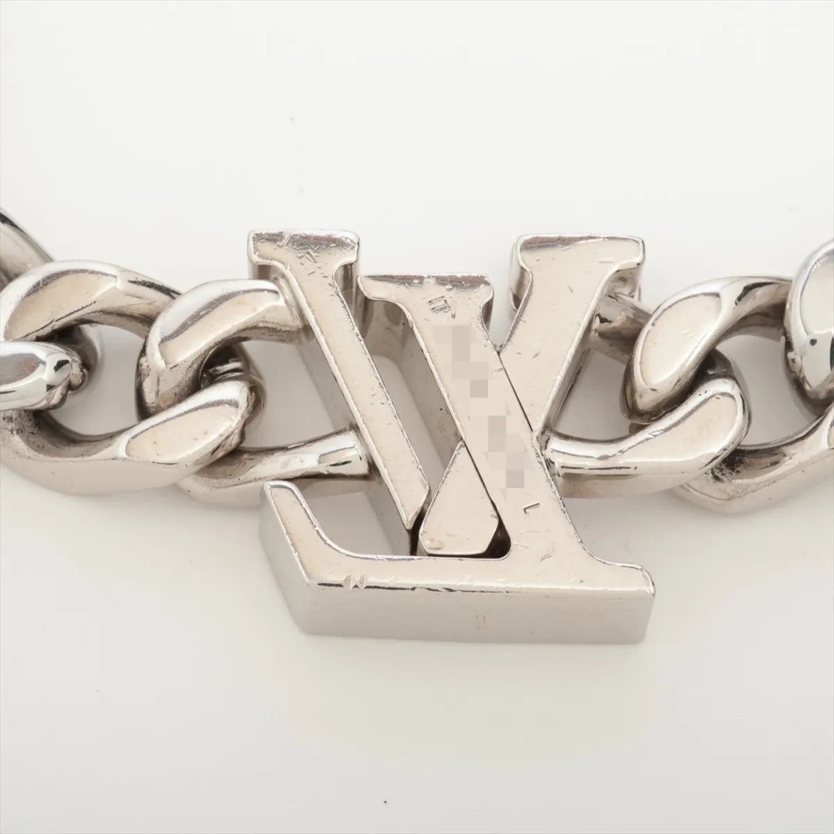 M0919L Bracelet LV Chain TE5202 Bracelet L GP Silver (Dents, — view 3