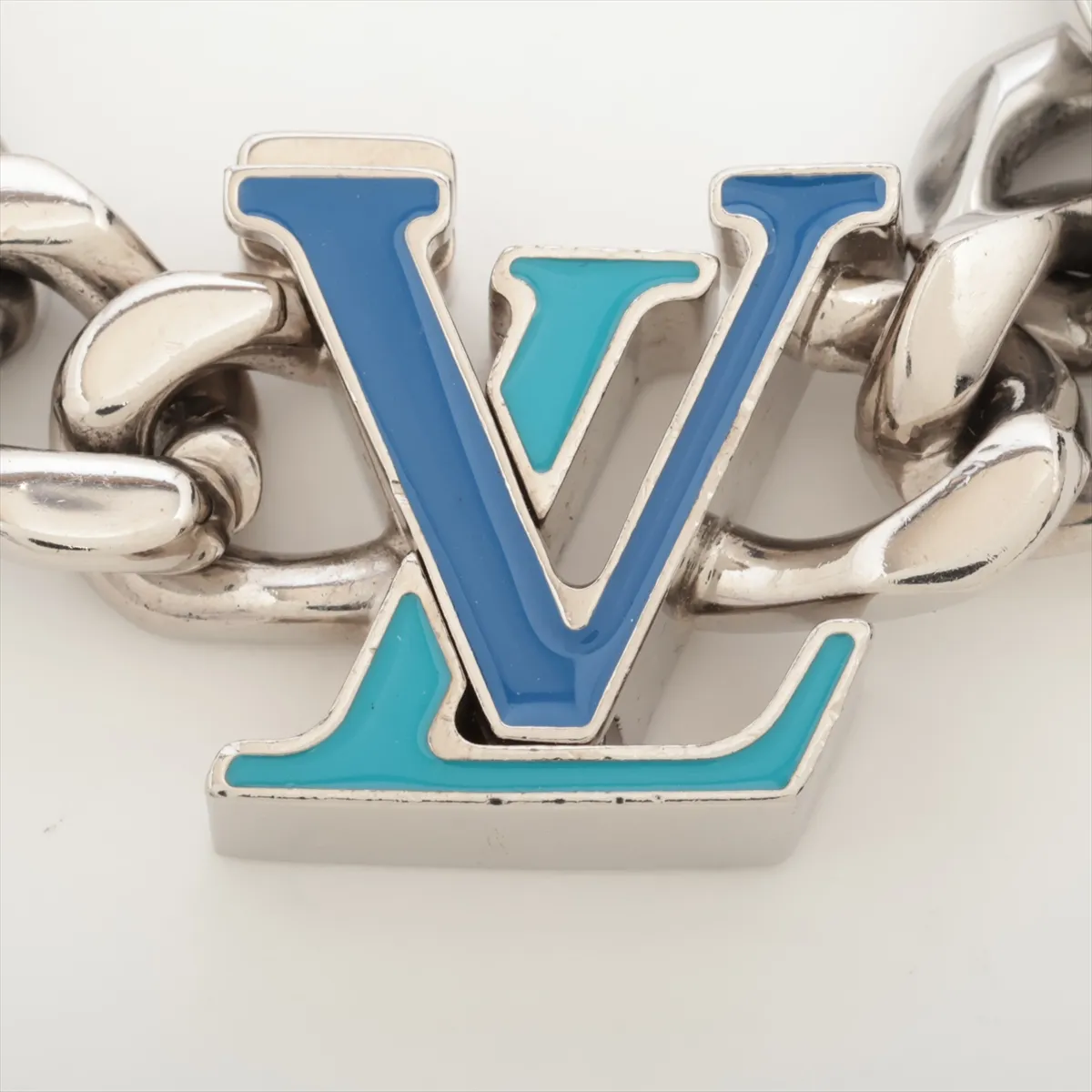 M0919L Bracelet LV Chain TE5202 Bracelet L GP Silver (Dents, — view 5