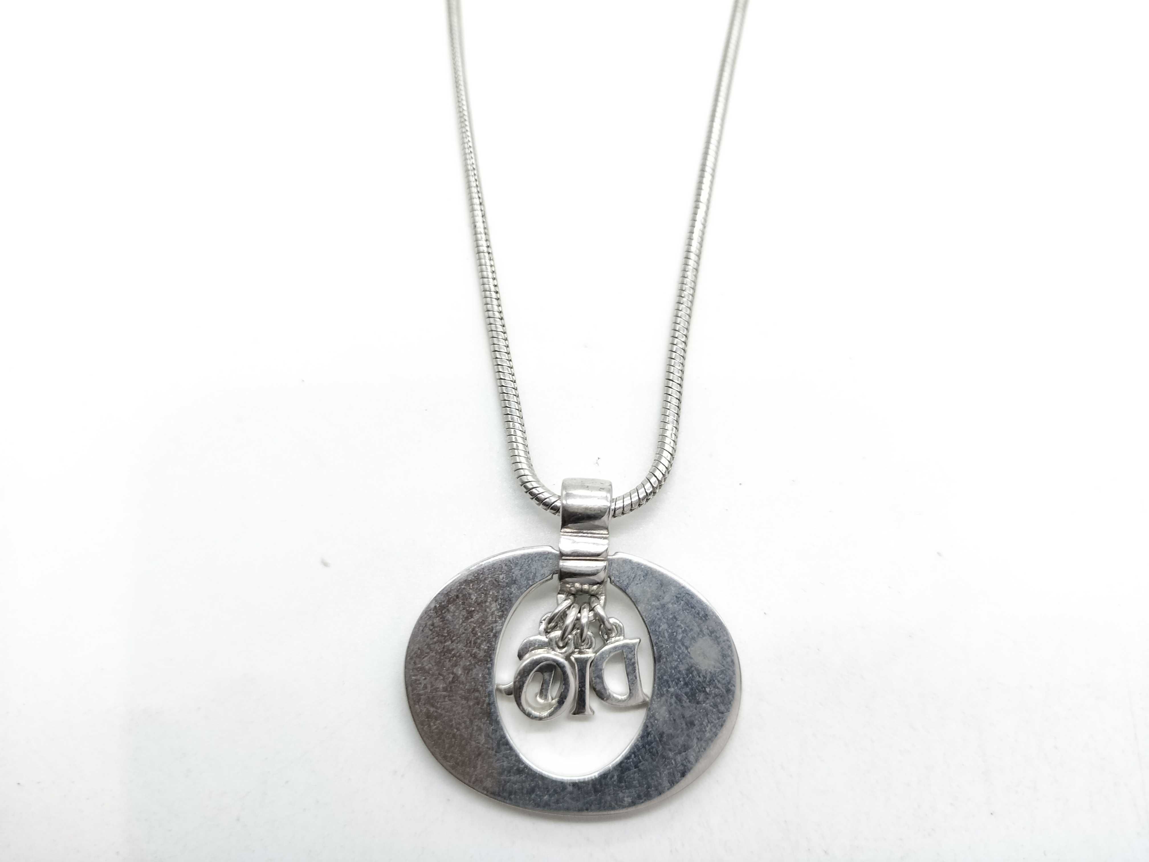 Logo Circle Necklace — view 2