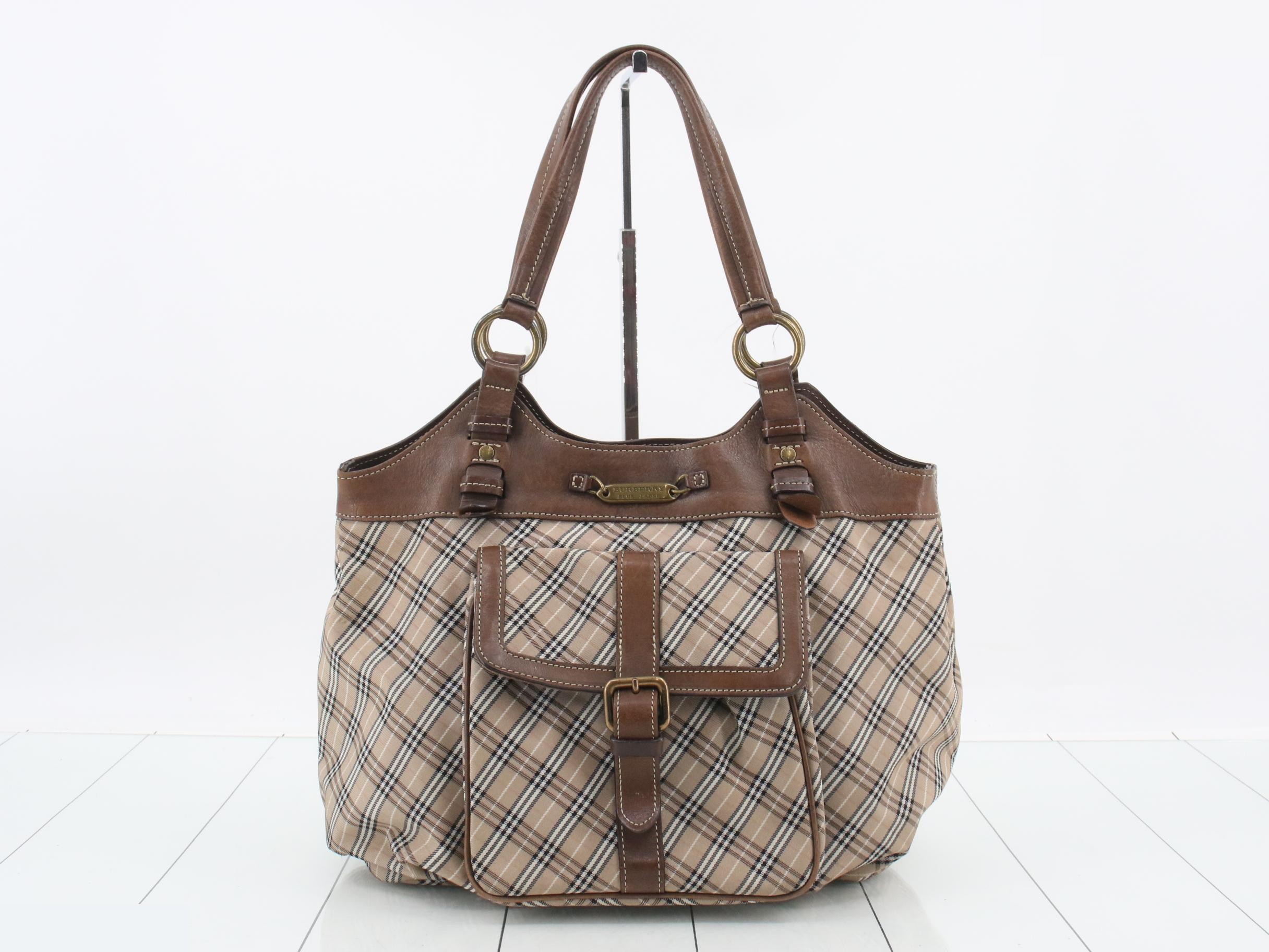 Nova Check Tote Bag