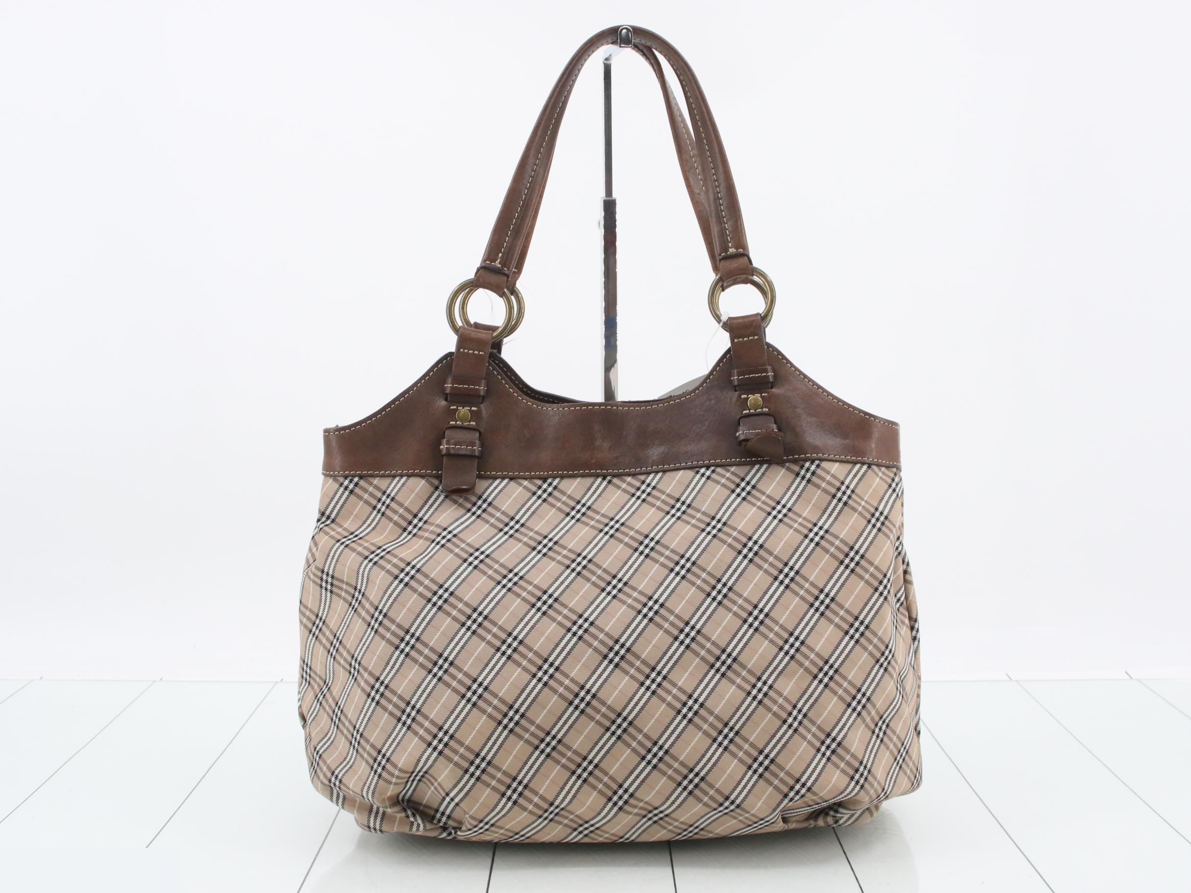 Nova Check Tote Bag — view 2