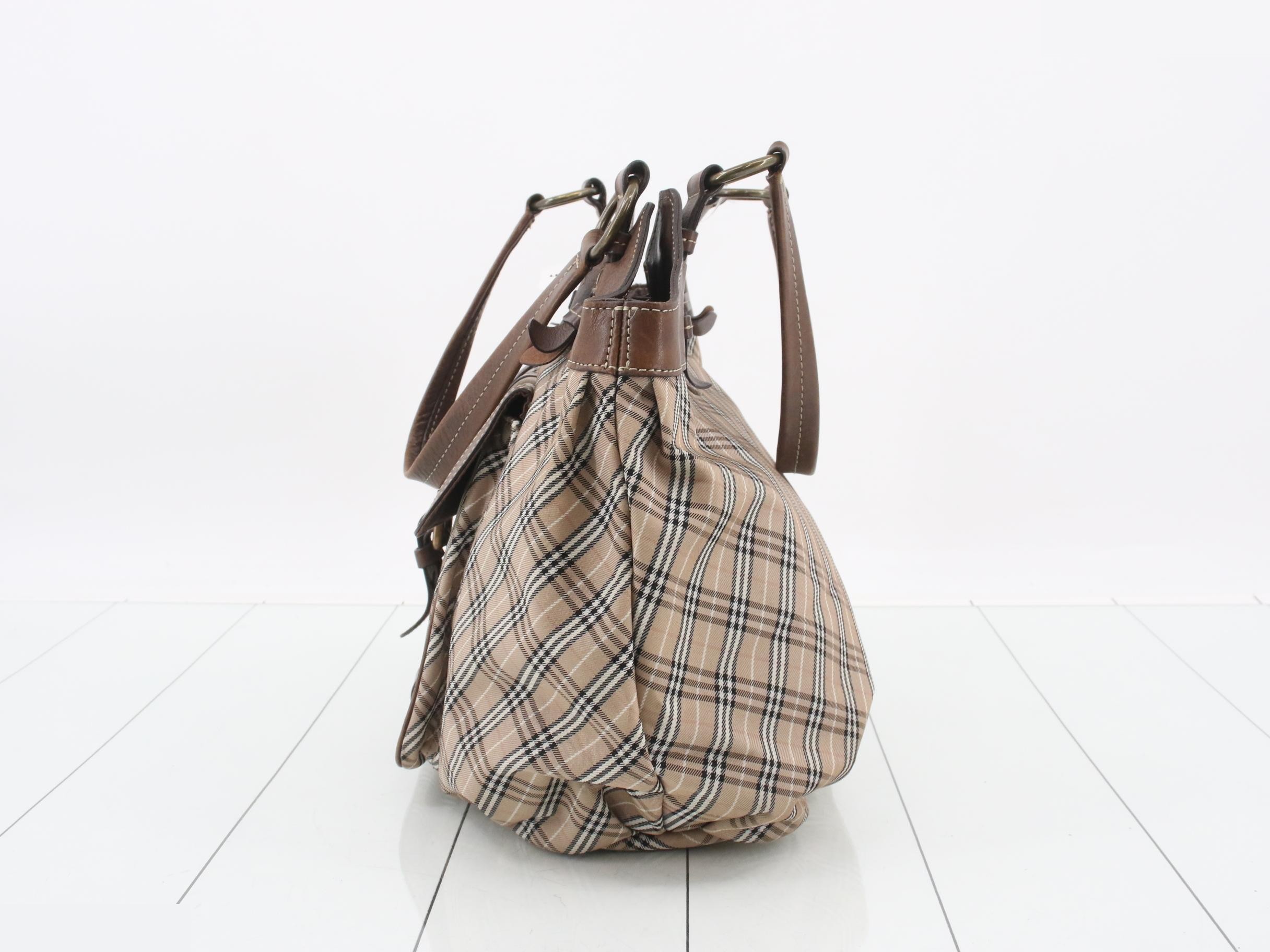 Nova Check Tote Bag — view 3