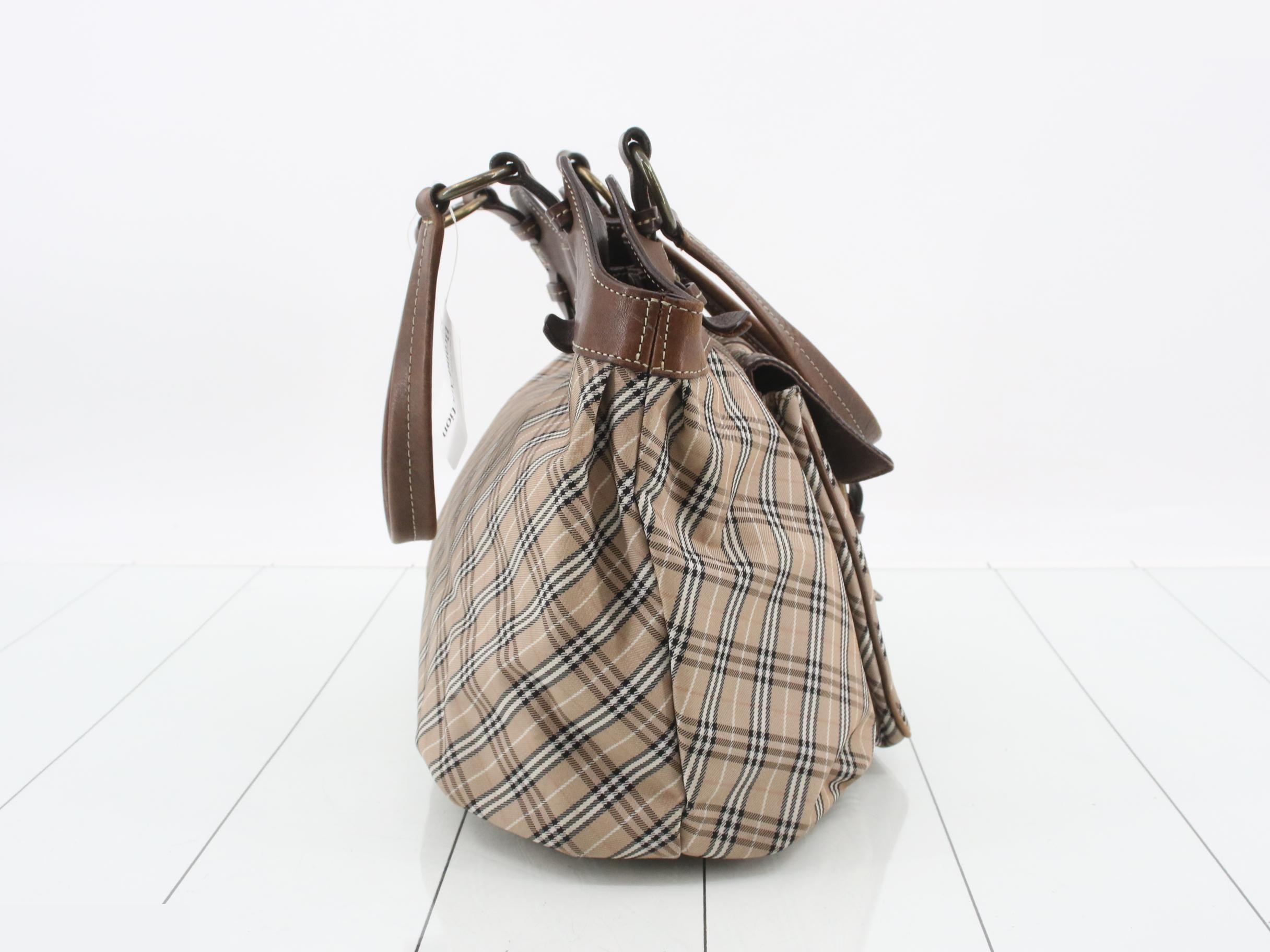 Nova Check Tote Bag — view 4
