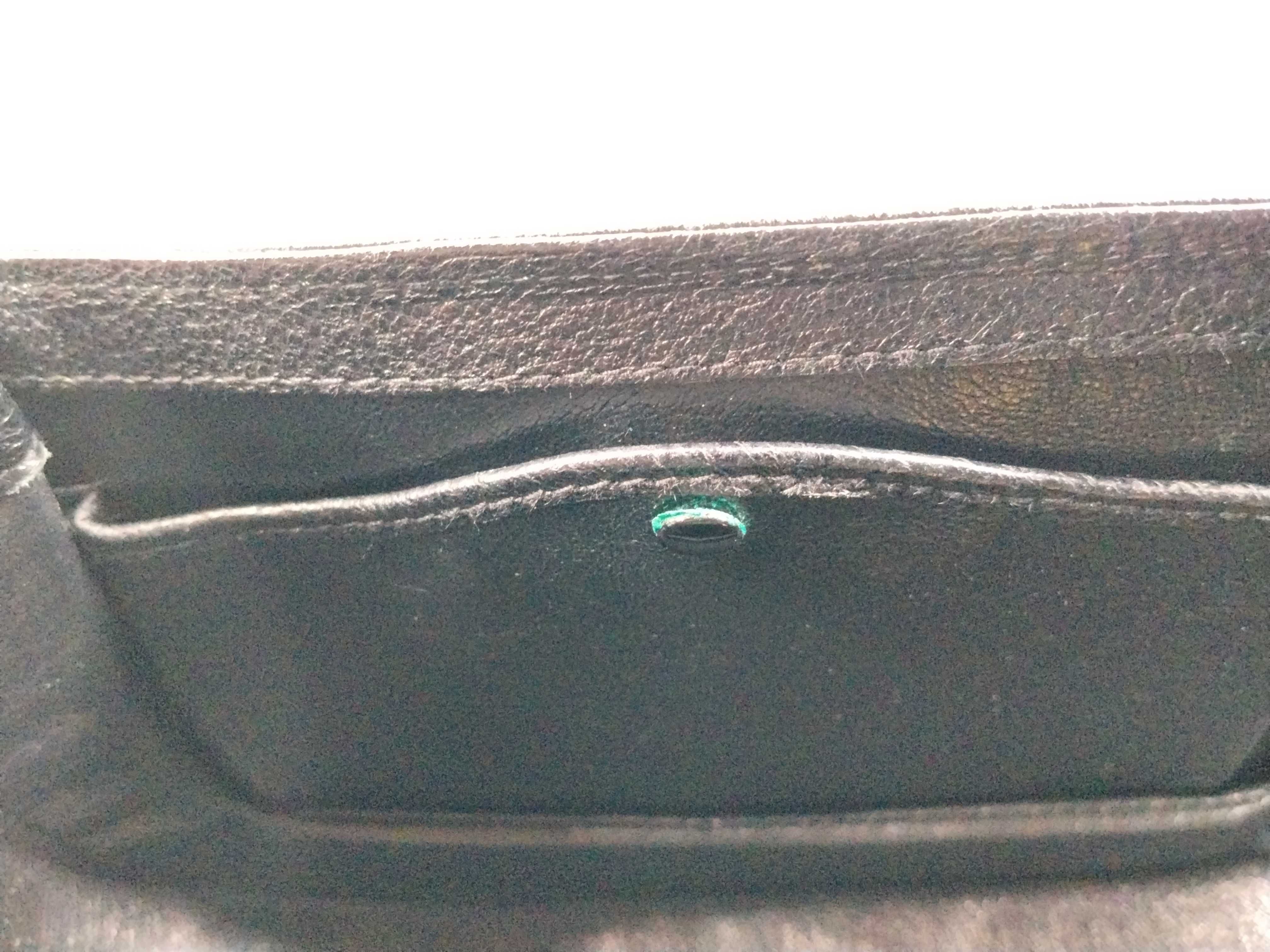 Bamboo Handle Handbag, Black — view 15