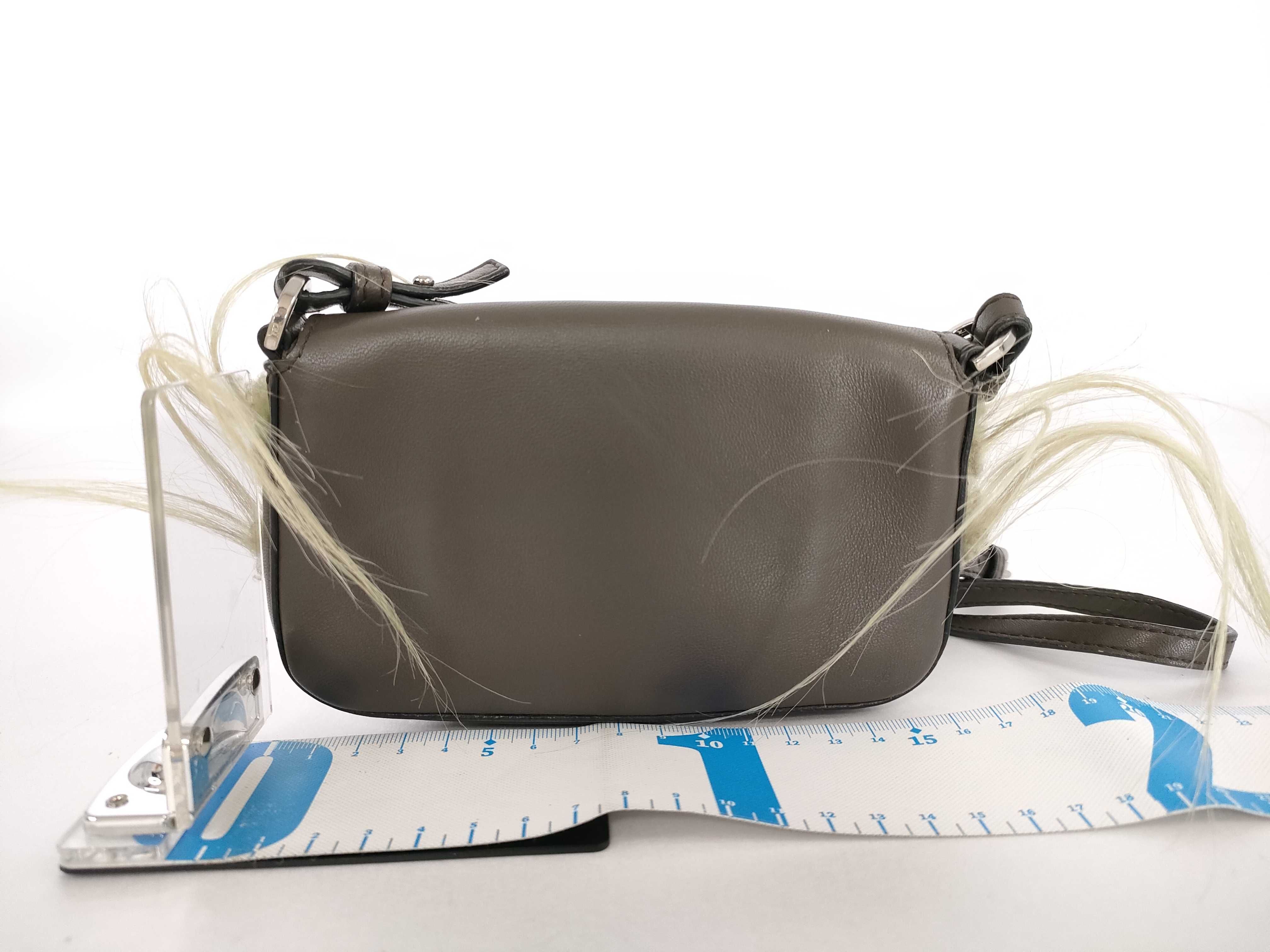 Micro Baguette Leather Shoulder Bag — view 2