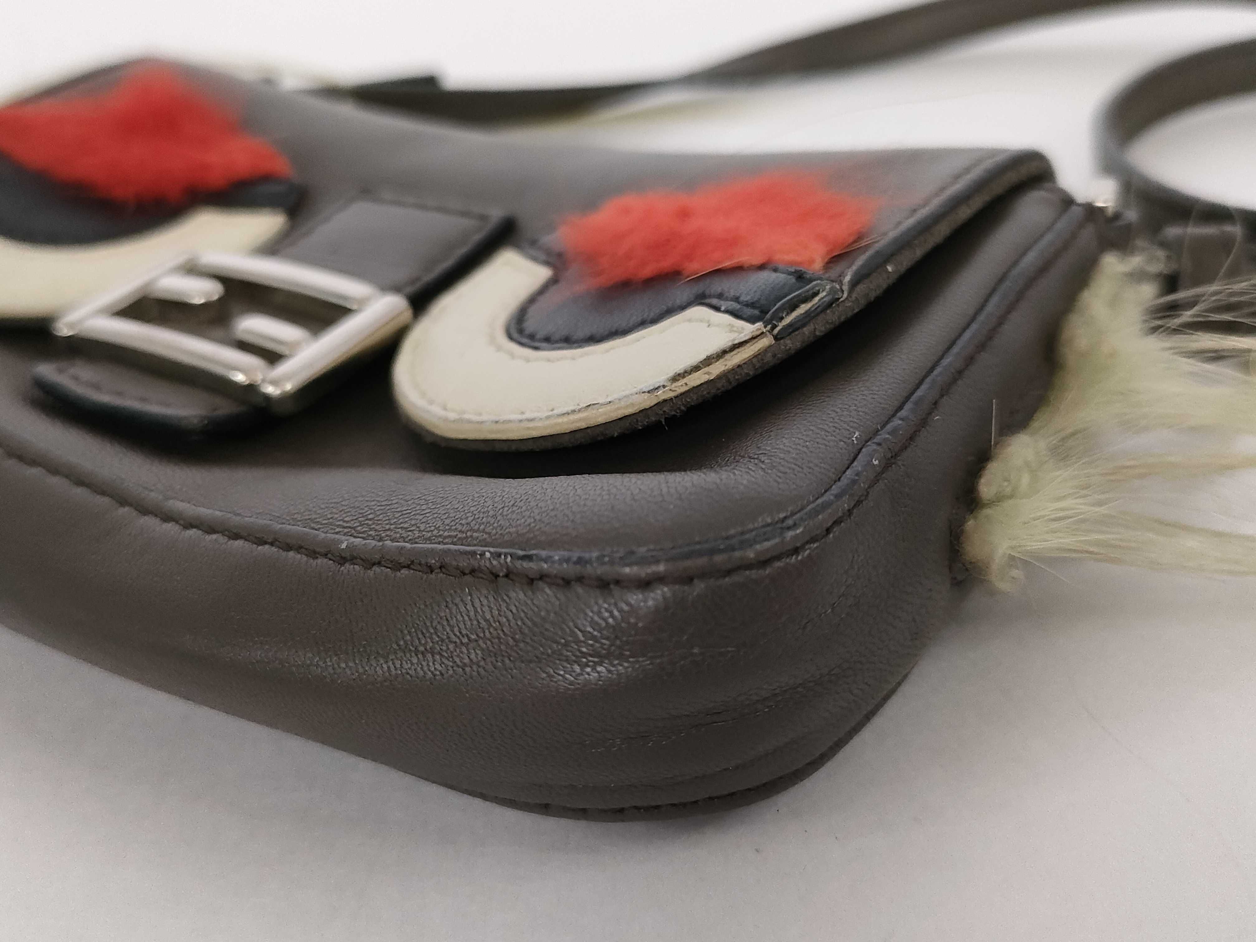 Micro Baguette Leather Shoulder Bag — view 6