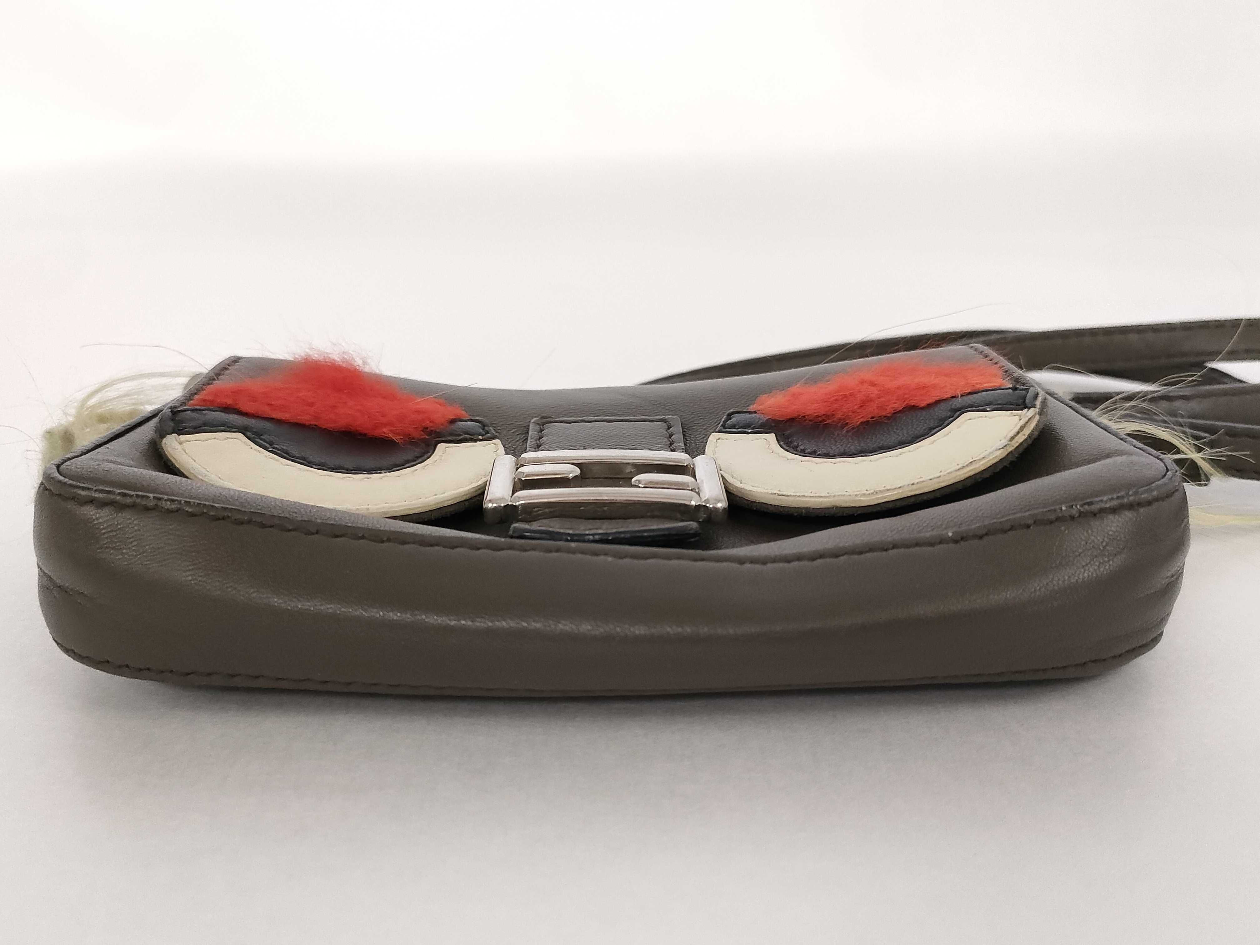 Micro Baguette Leather Shoulder Bag — view 7