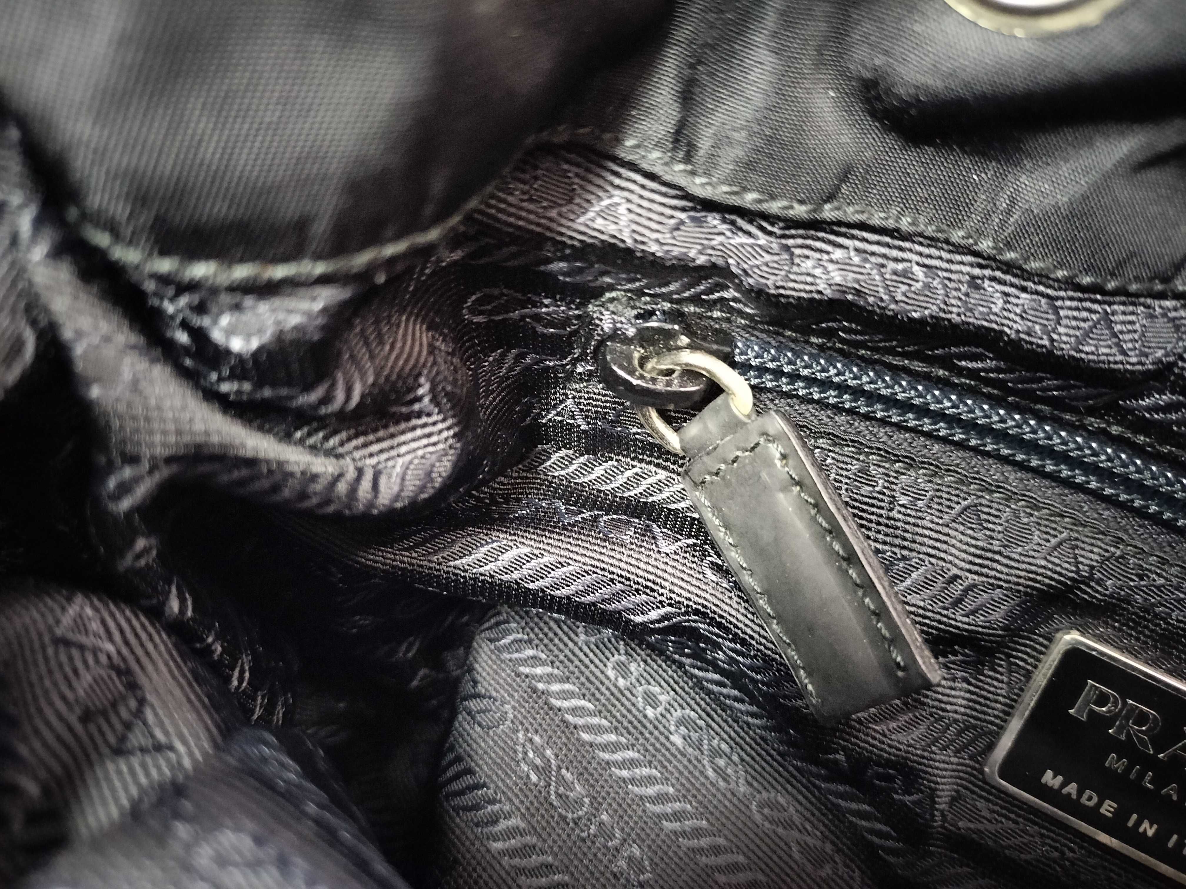 nylon backpack with triangular logo. — view 11
