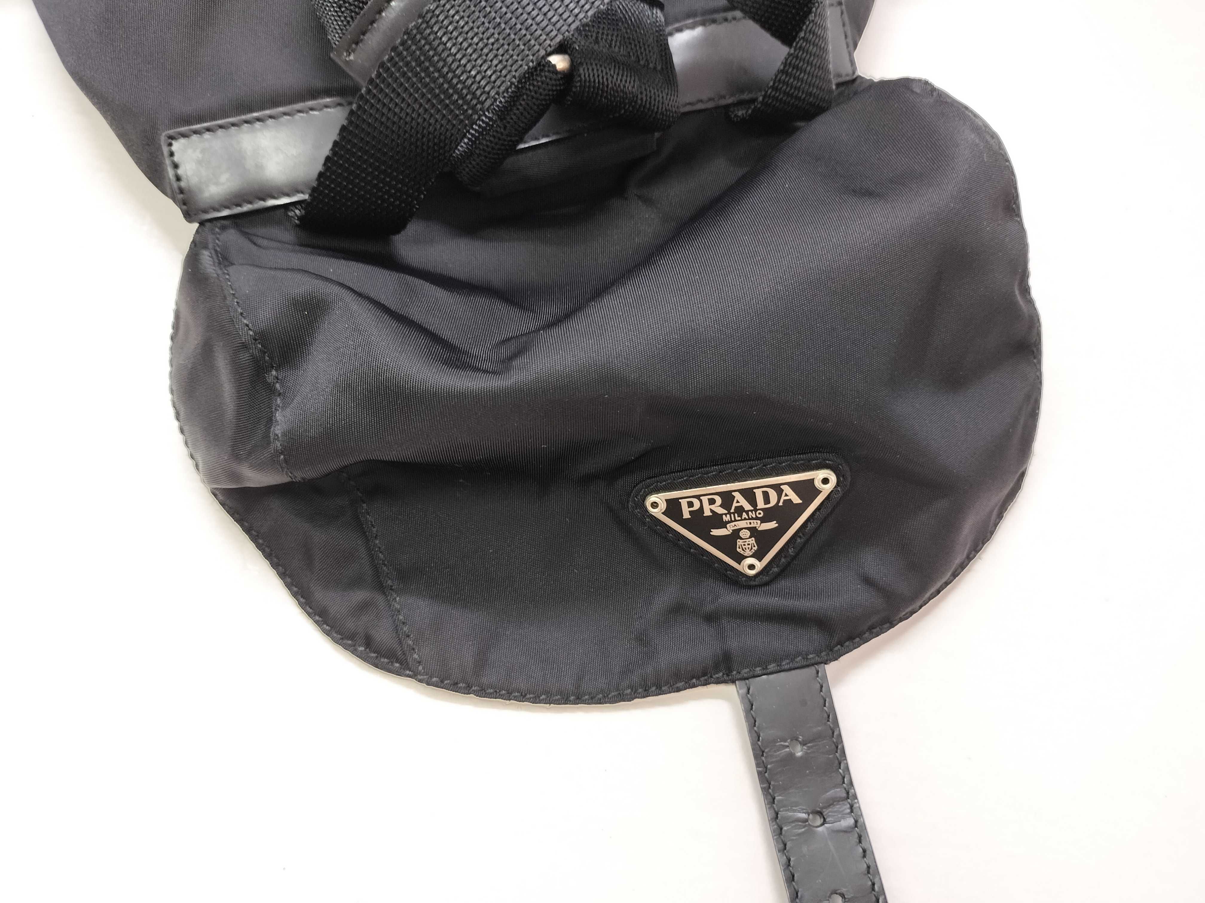 nylon backpack with triangular logo. — view 14