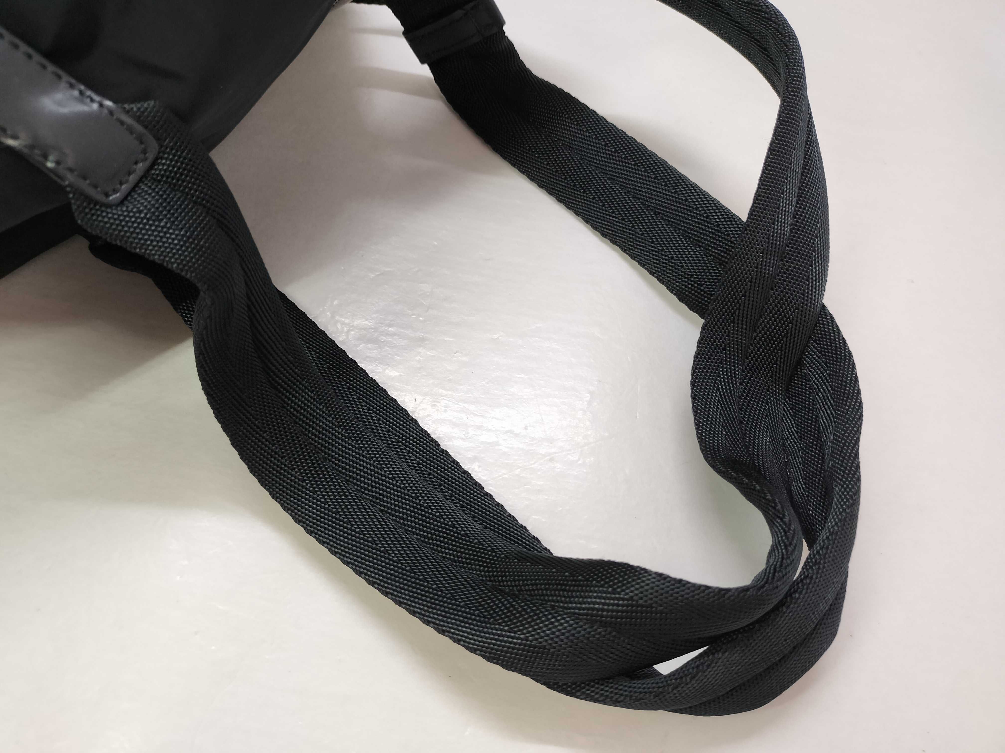 nylon backpack with triangular logo. — view 3
