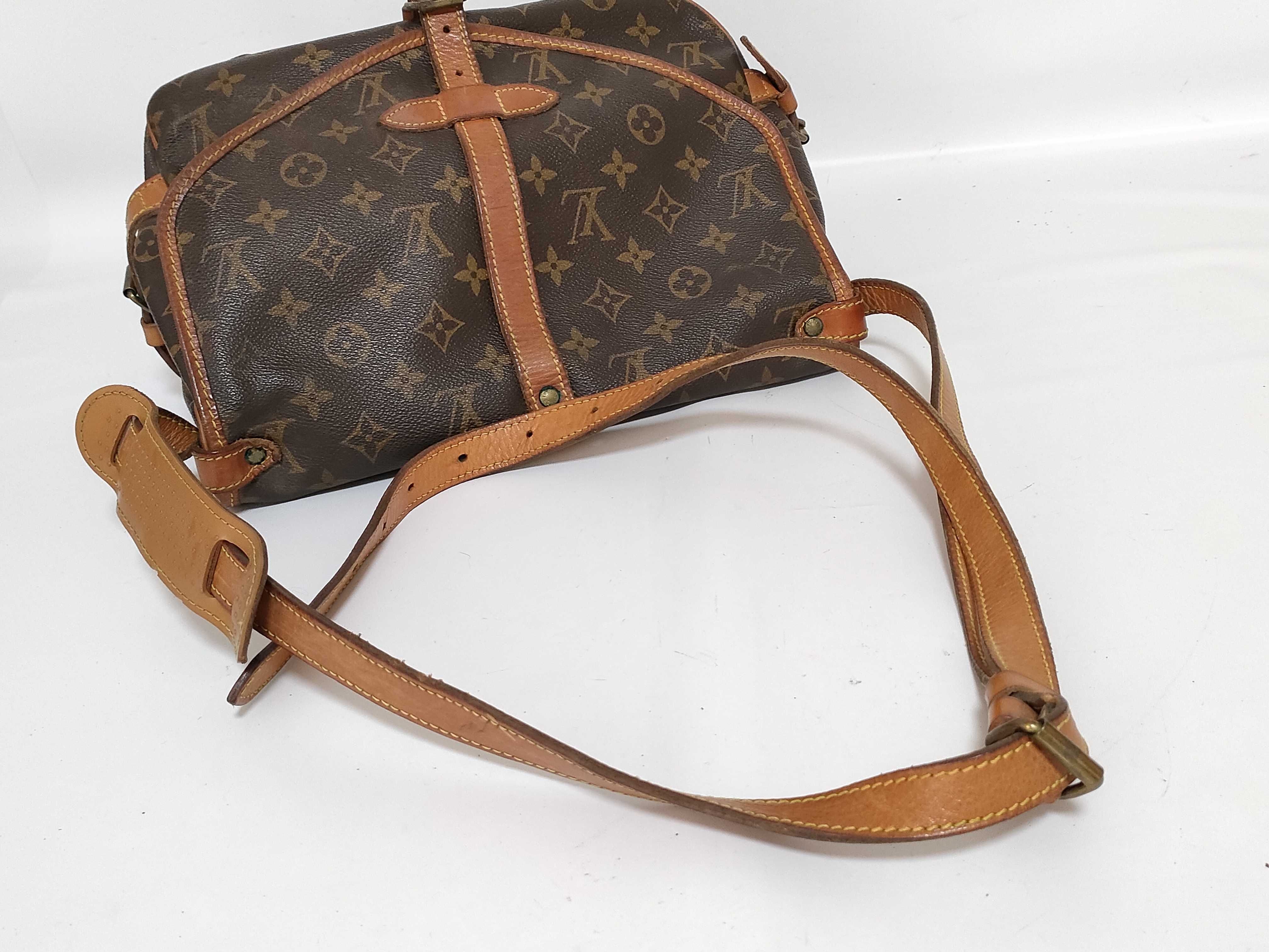 Monogram Vuitton Saumur Shoulder Bag — view 3