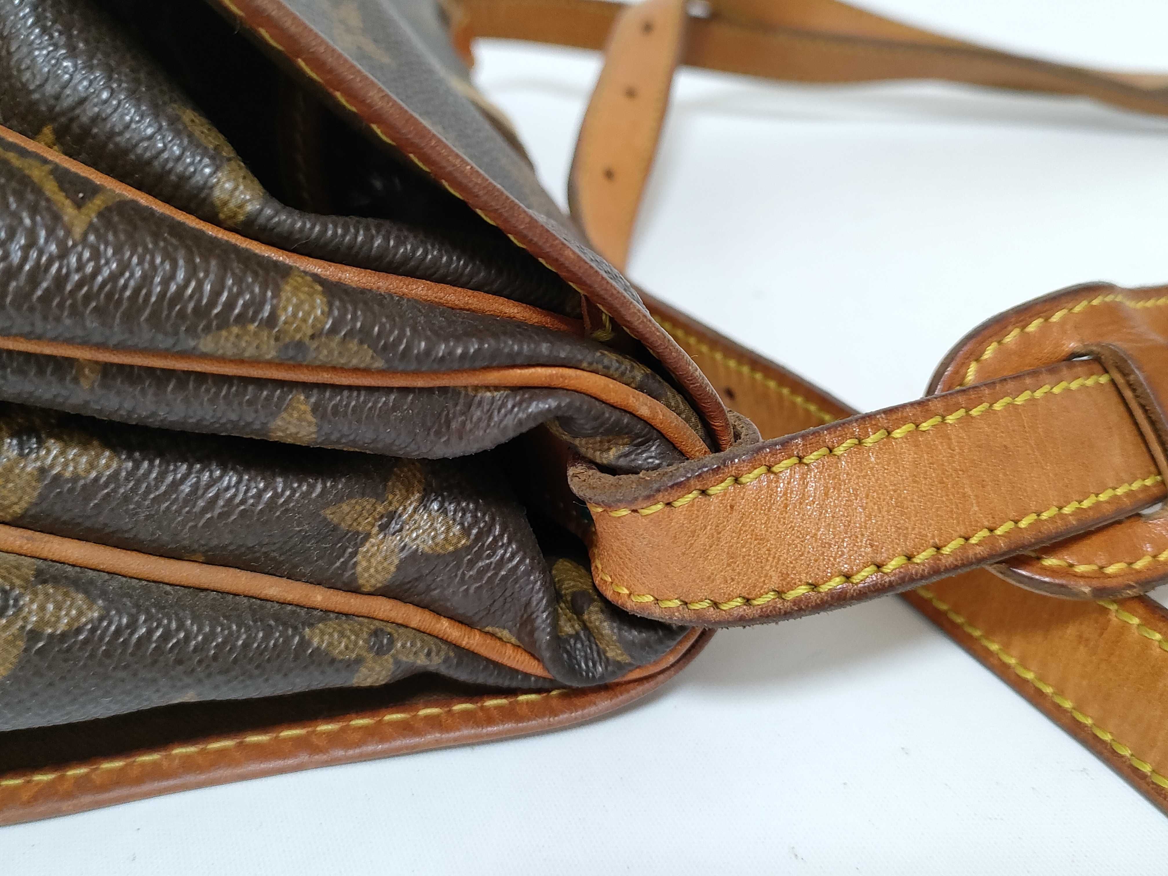 Monogram Vuitton Saumur Shoulder Bag — view 5