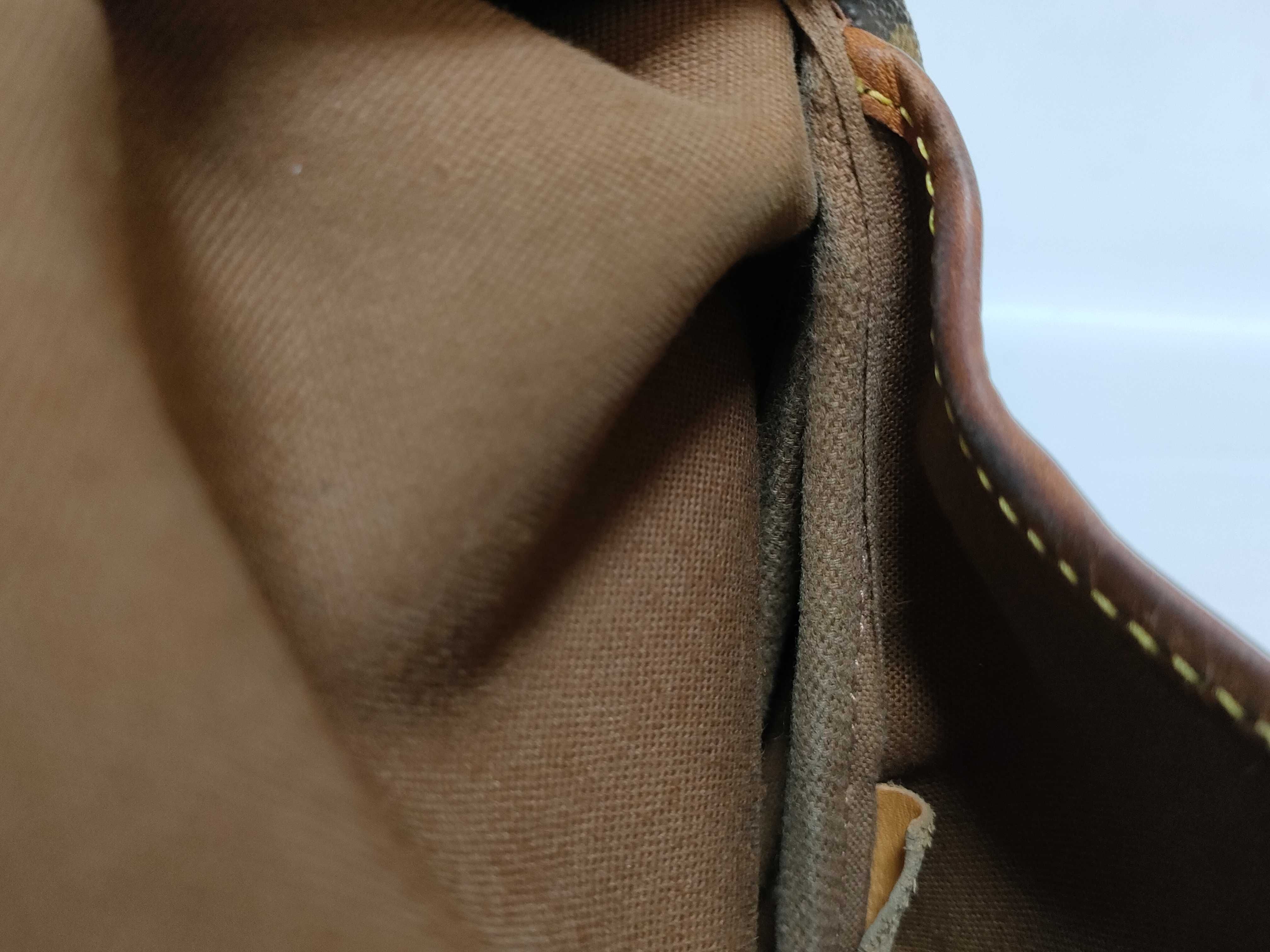 Monogram Vuitton Saumur Shoulder Bag — view 9