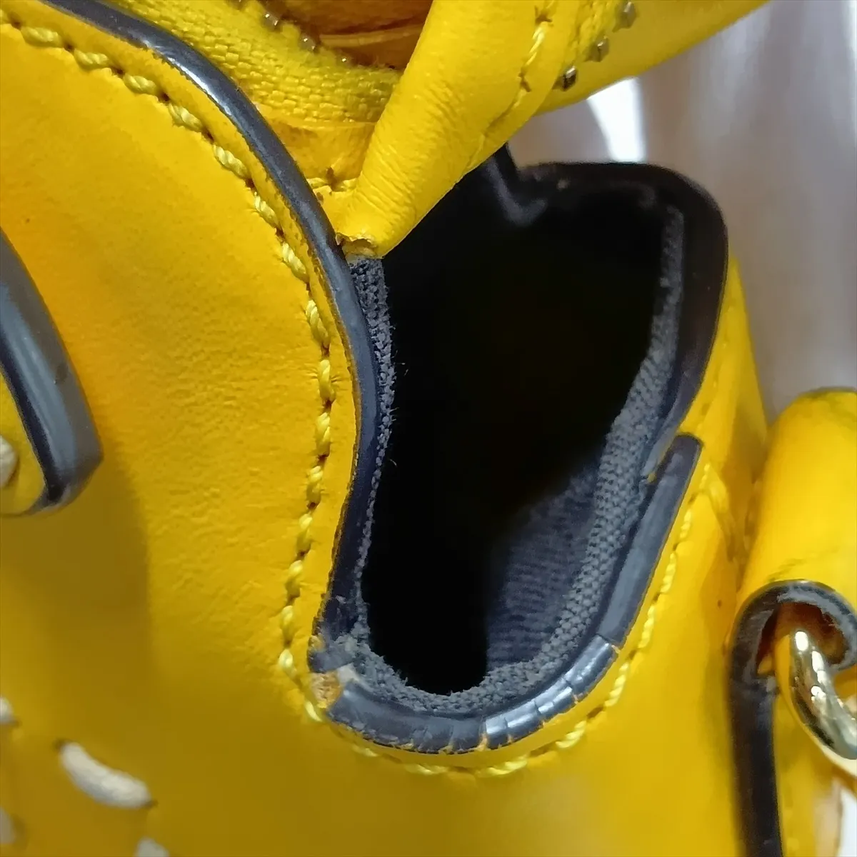 By The Way Medium 8BL146 Leather 2-Way Handbag, Yellow — view 15