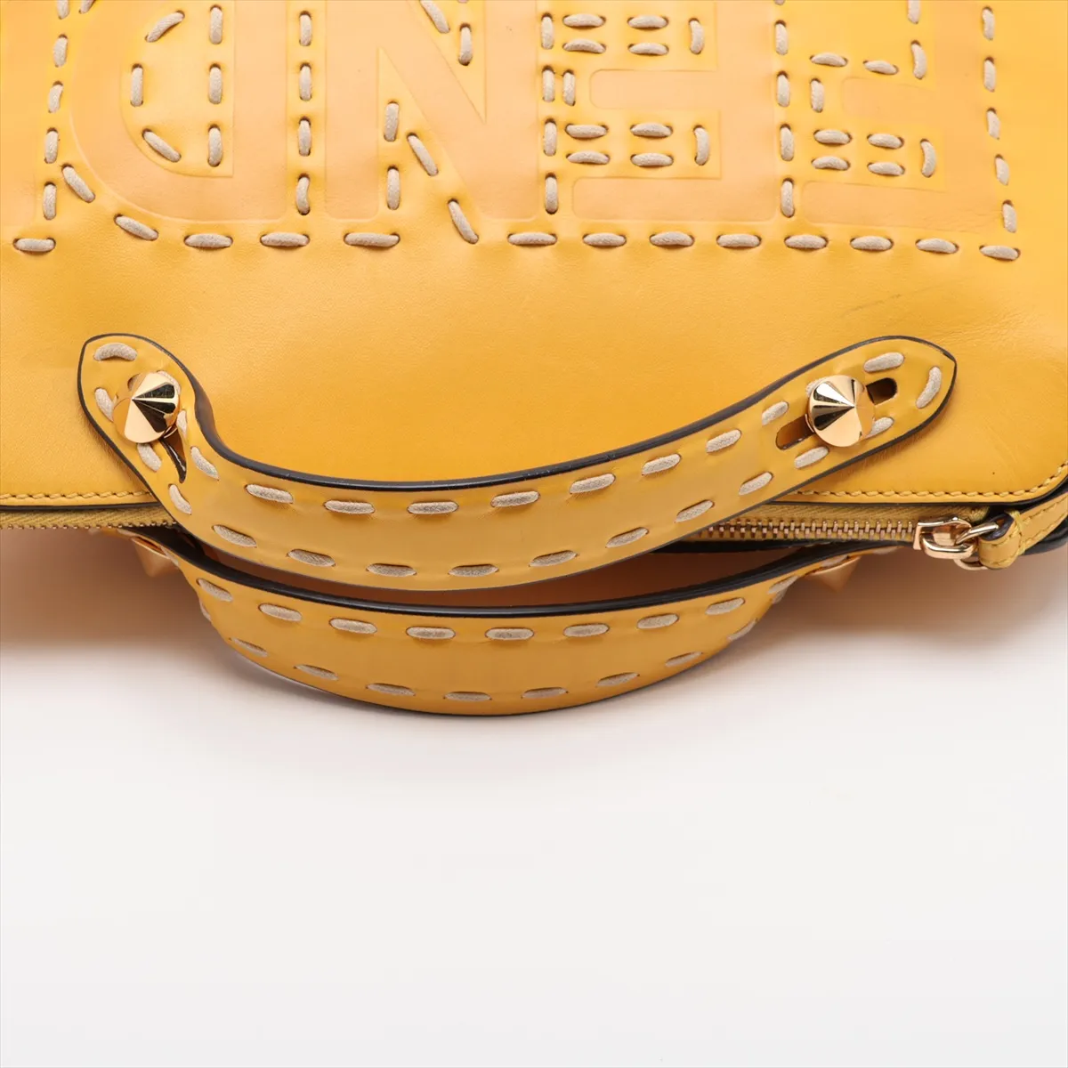 By The Way Medium 8BL146 Leather 2-Way Handbag, Yellow — view 5