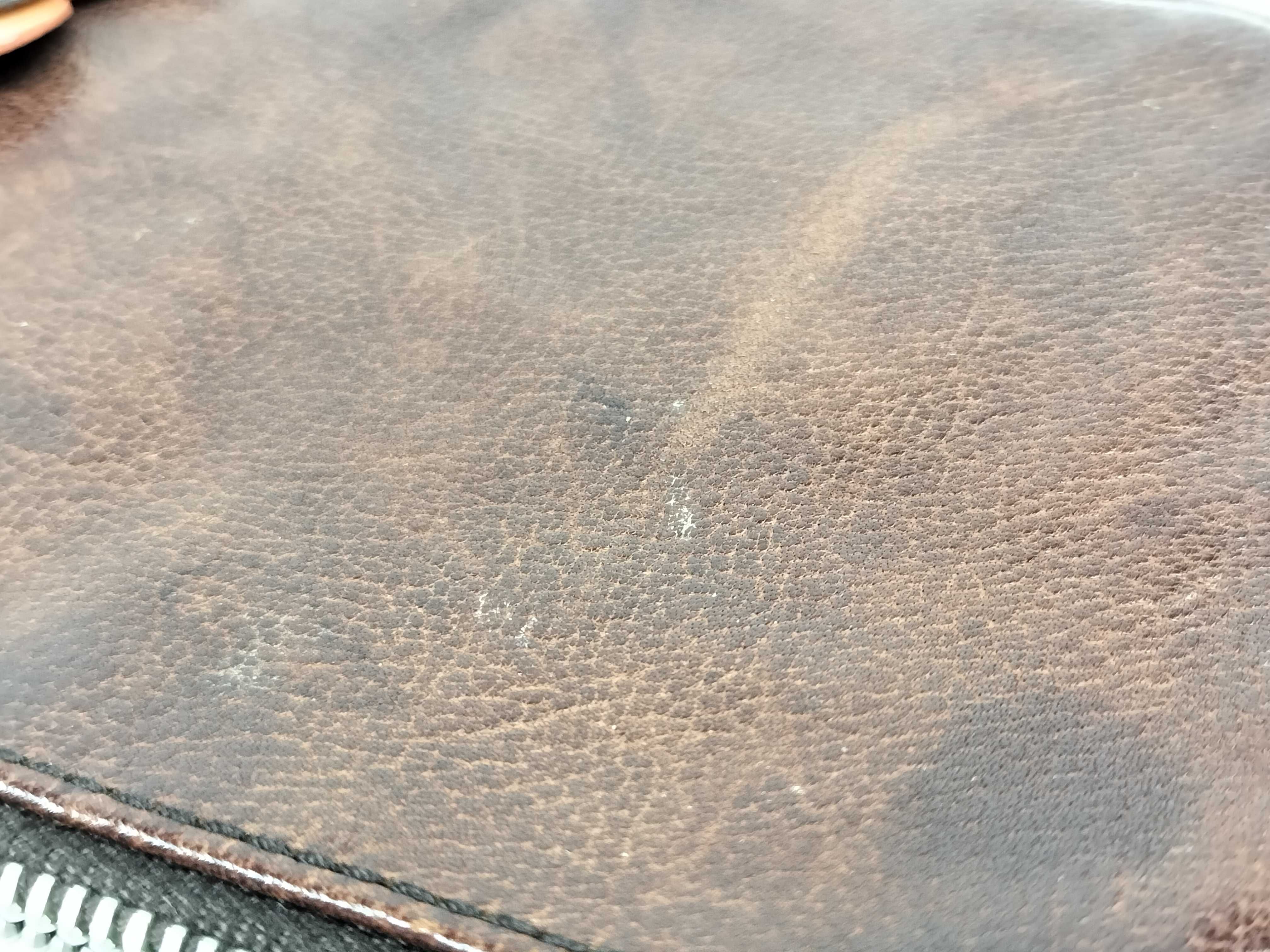 Leather Pouch, Brown Flower Pouch — view 9