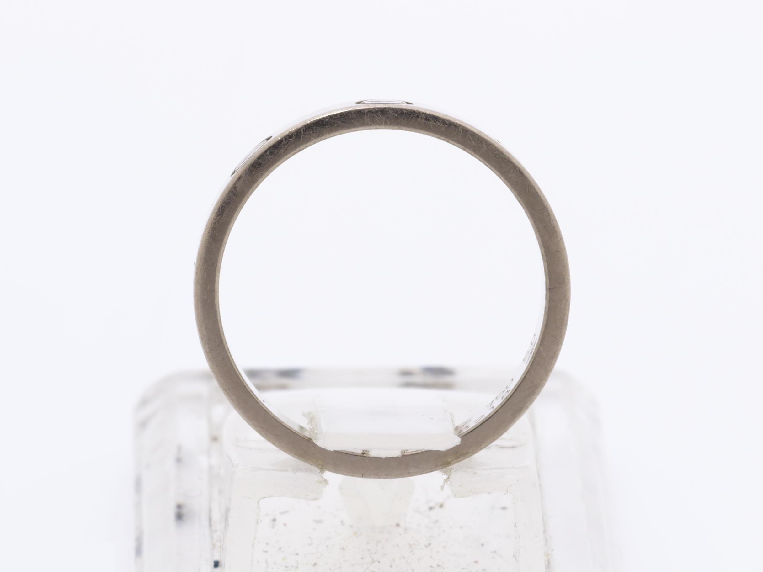 Mini Love Ring, 750WG, 3.9g, #50 — view 5