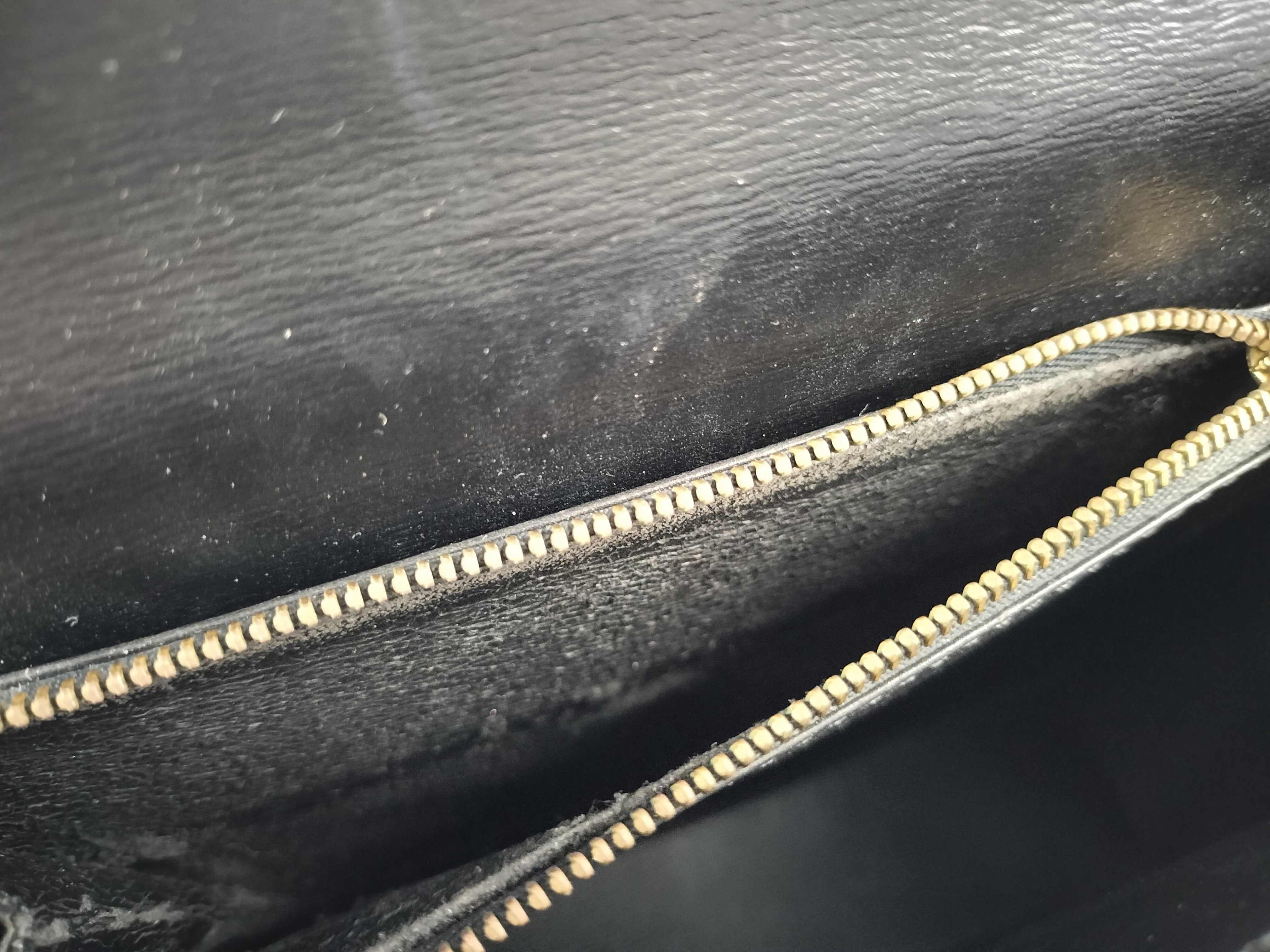 Epi Leather Handbag, Black, MI0973 — view 11