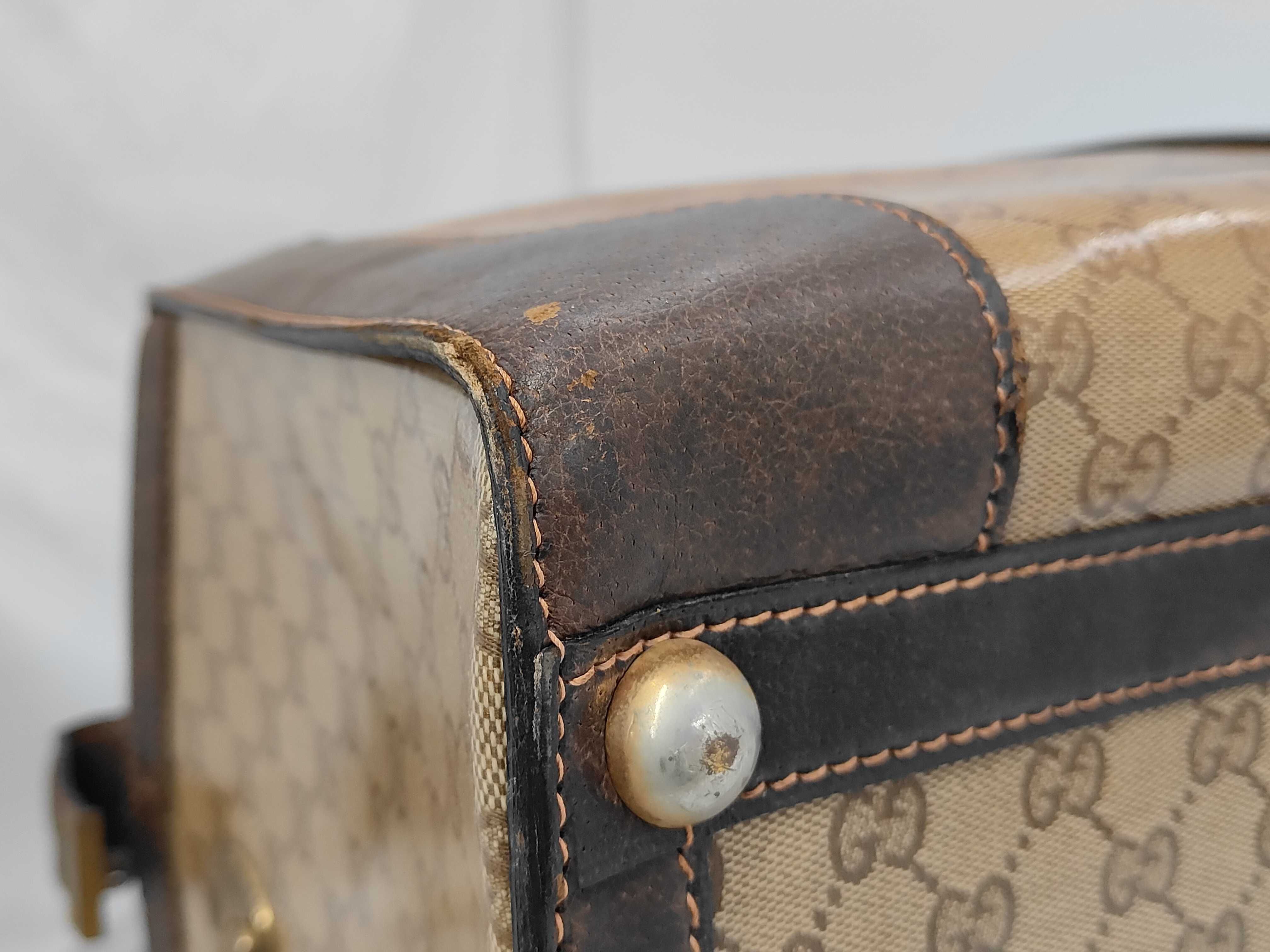 Old Gucci Boston Bag — view 6