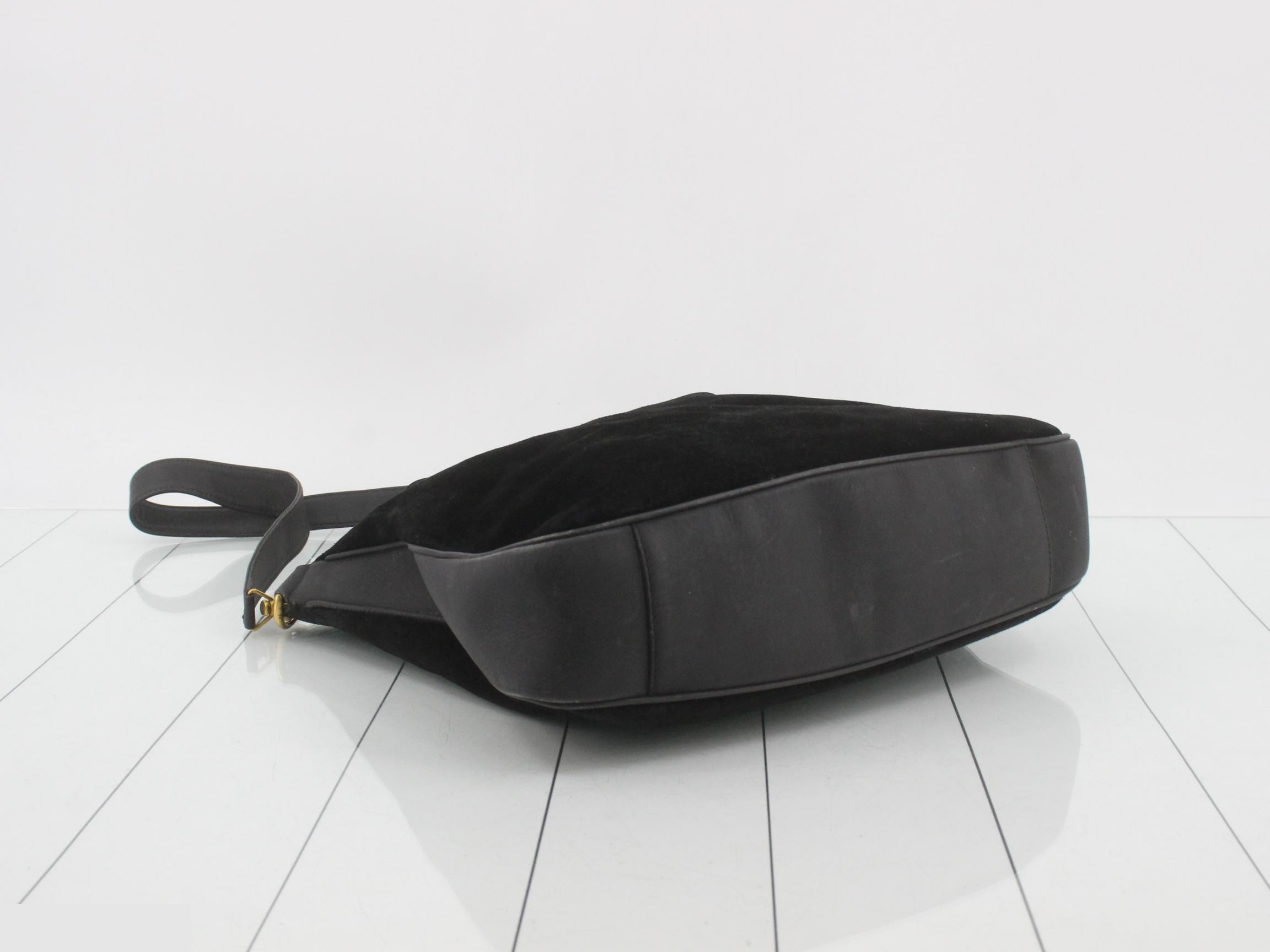 Bamboo Suede Shoulder Bag (2-Way) — view 5