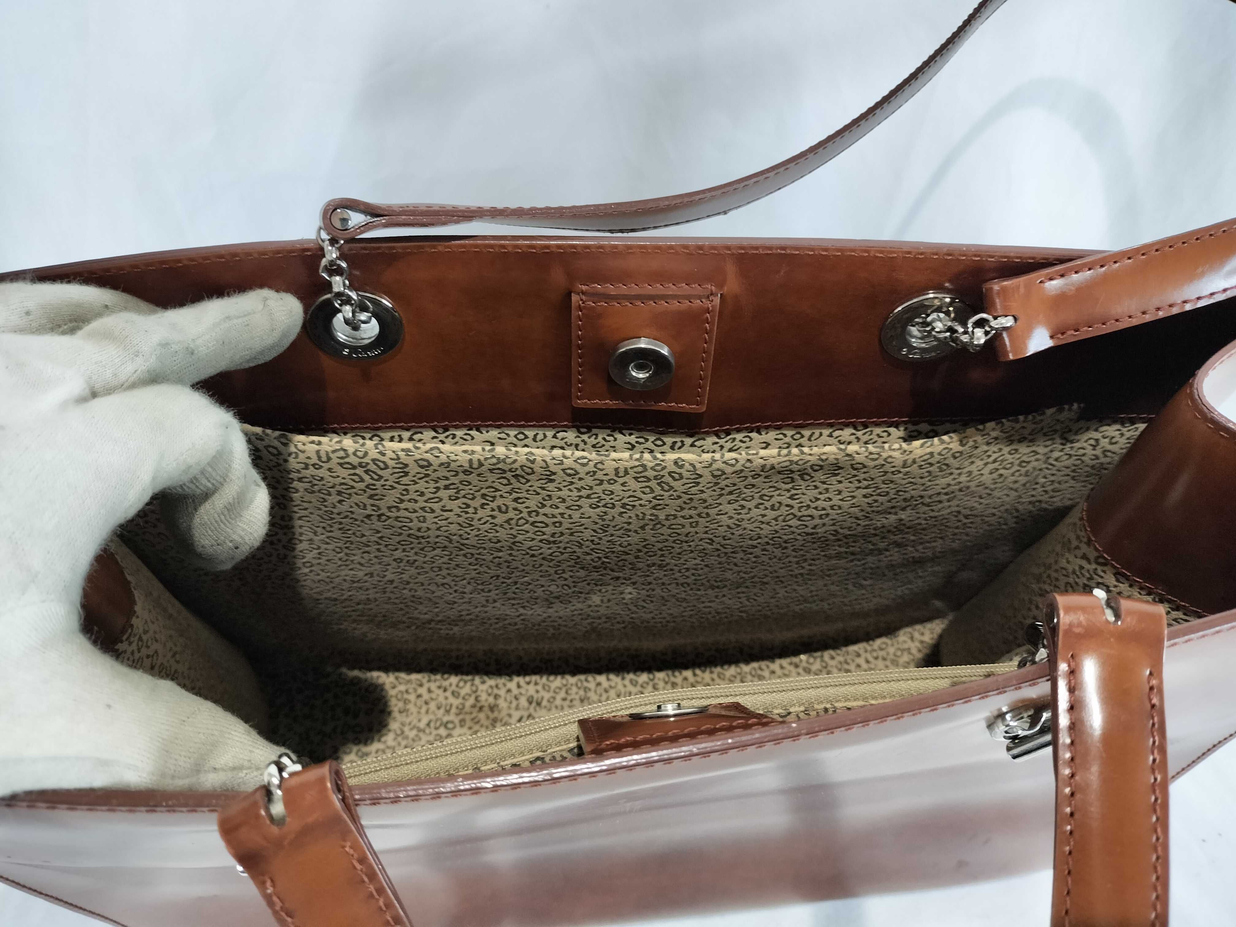 Panthère Leather Tote Bag — view 8