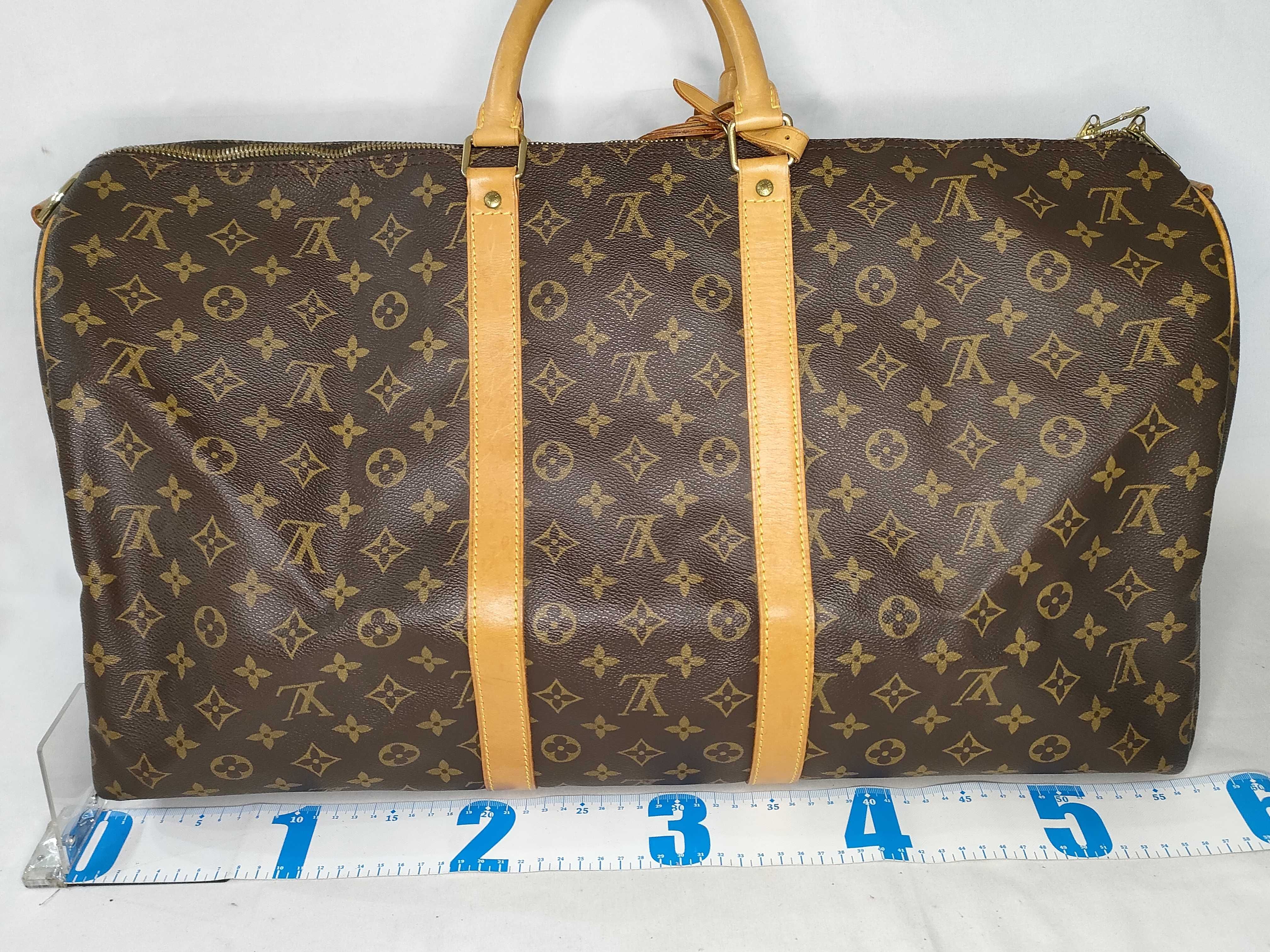 Monogram Keepall Bandoulière 55 Boston Bag — view 2