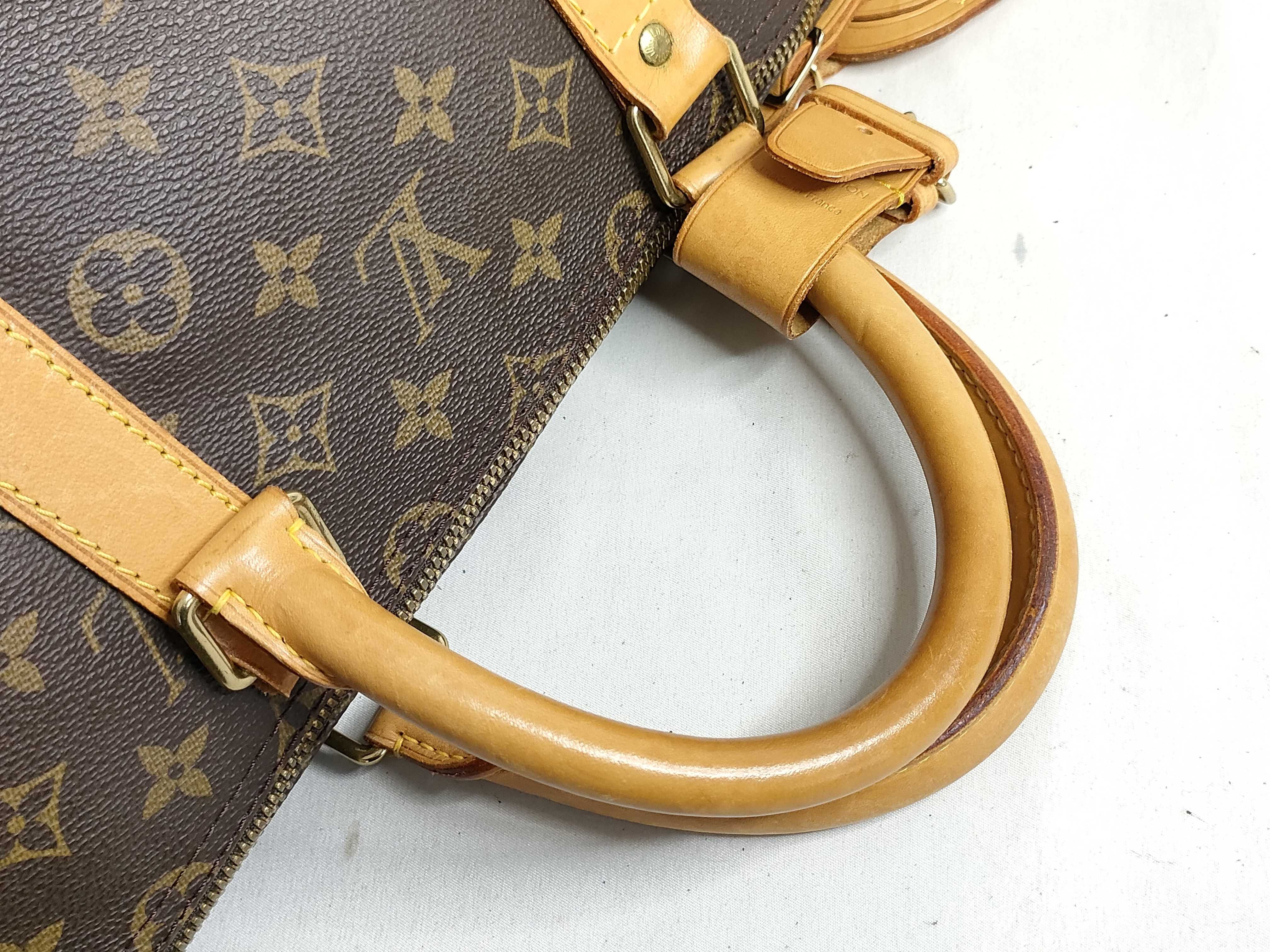 Monogram Keepall Bandoulière 55 Boston Bag — view 3