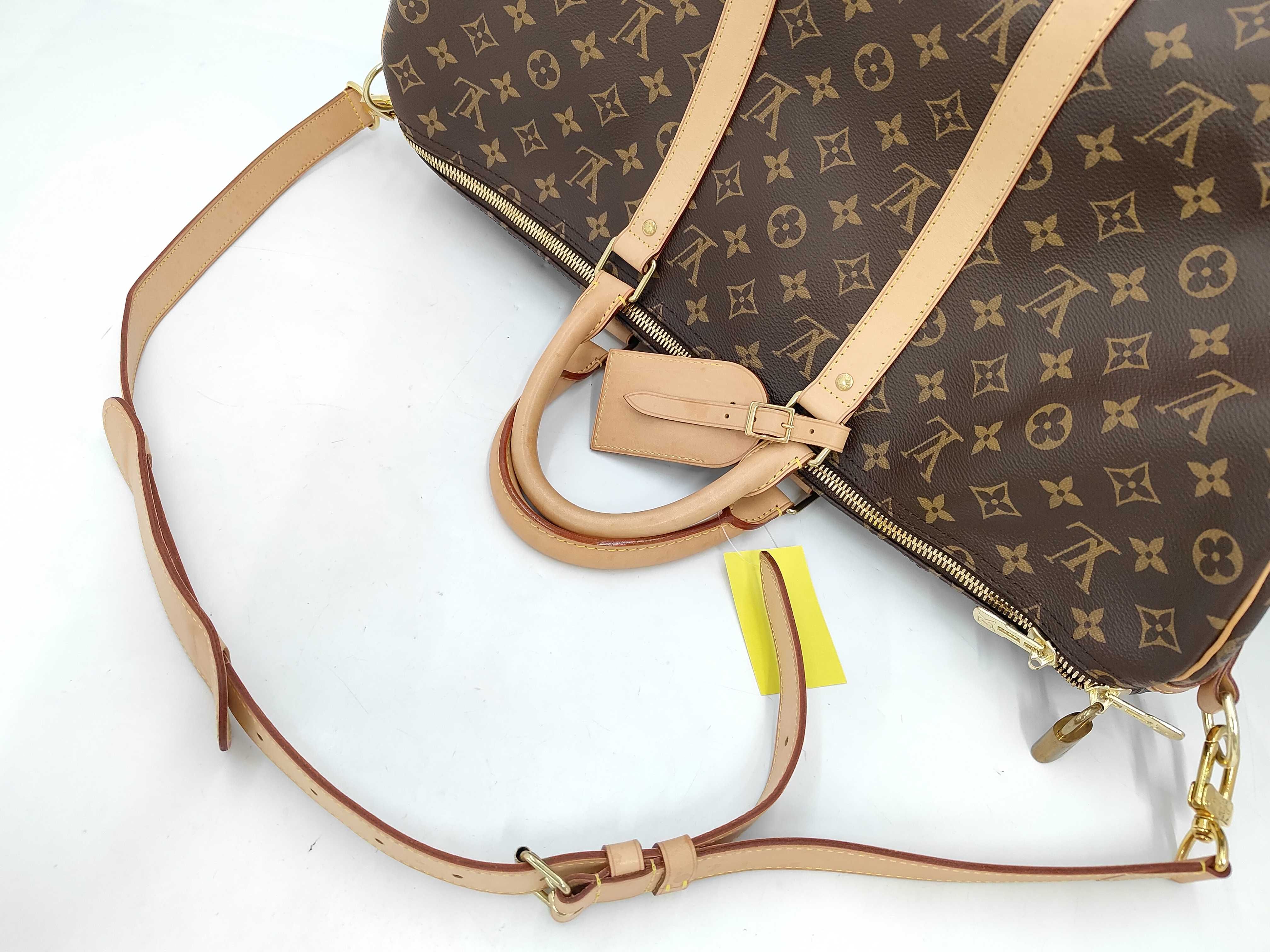 Monogram M41416 Keepall Bandoulière 50 Boston Bag — view 3