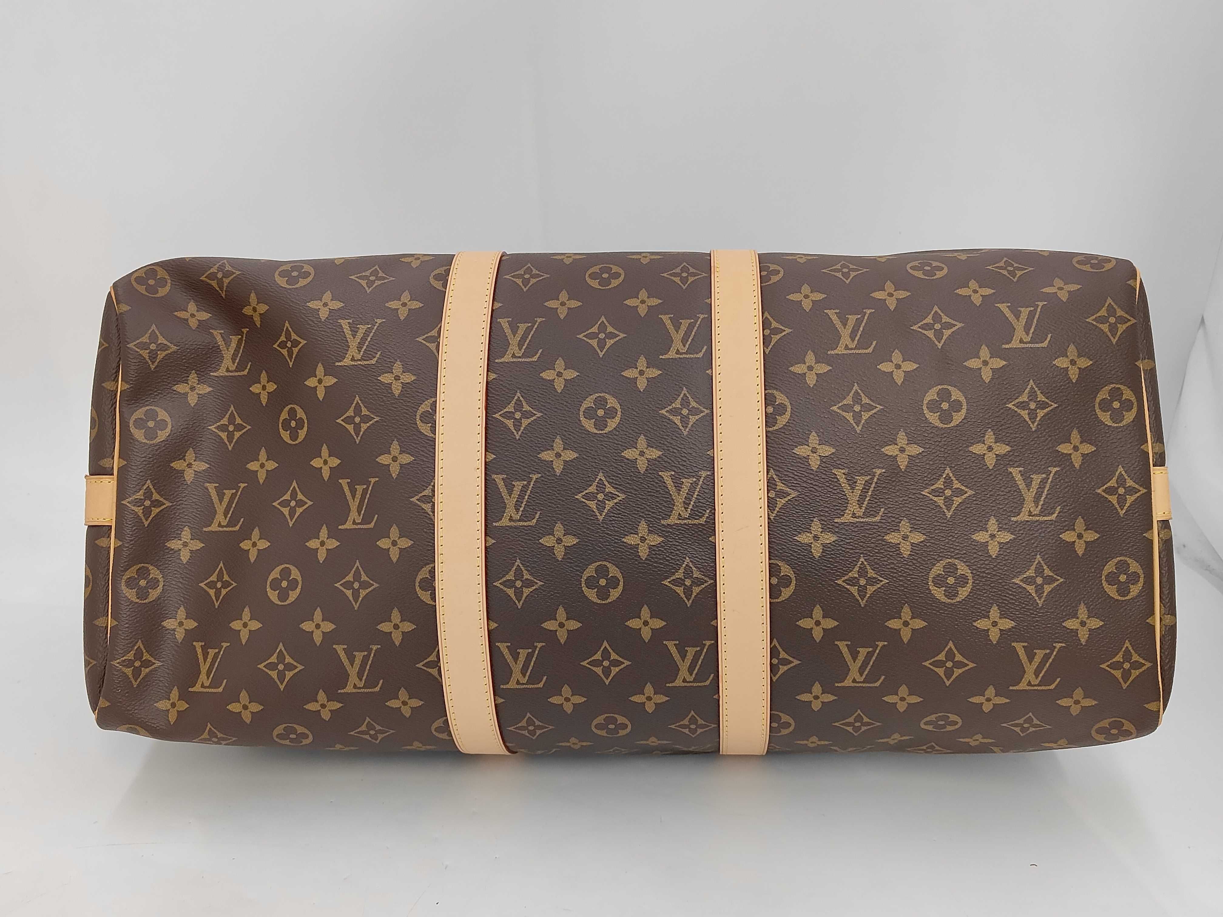 Monogram M41416 Keepall Bandoulière 50 Boston Bag — view 9