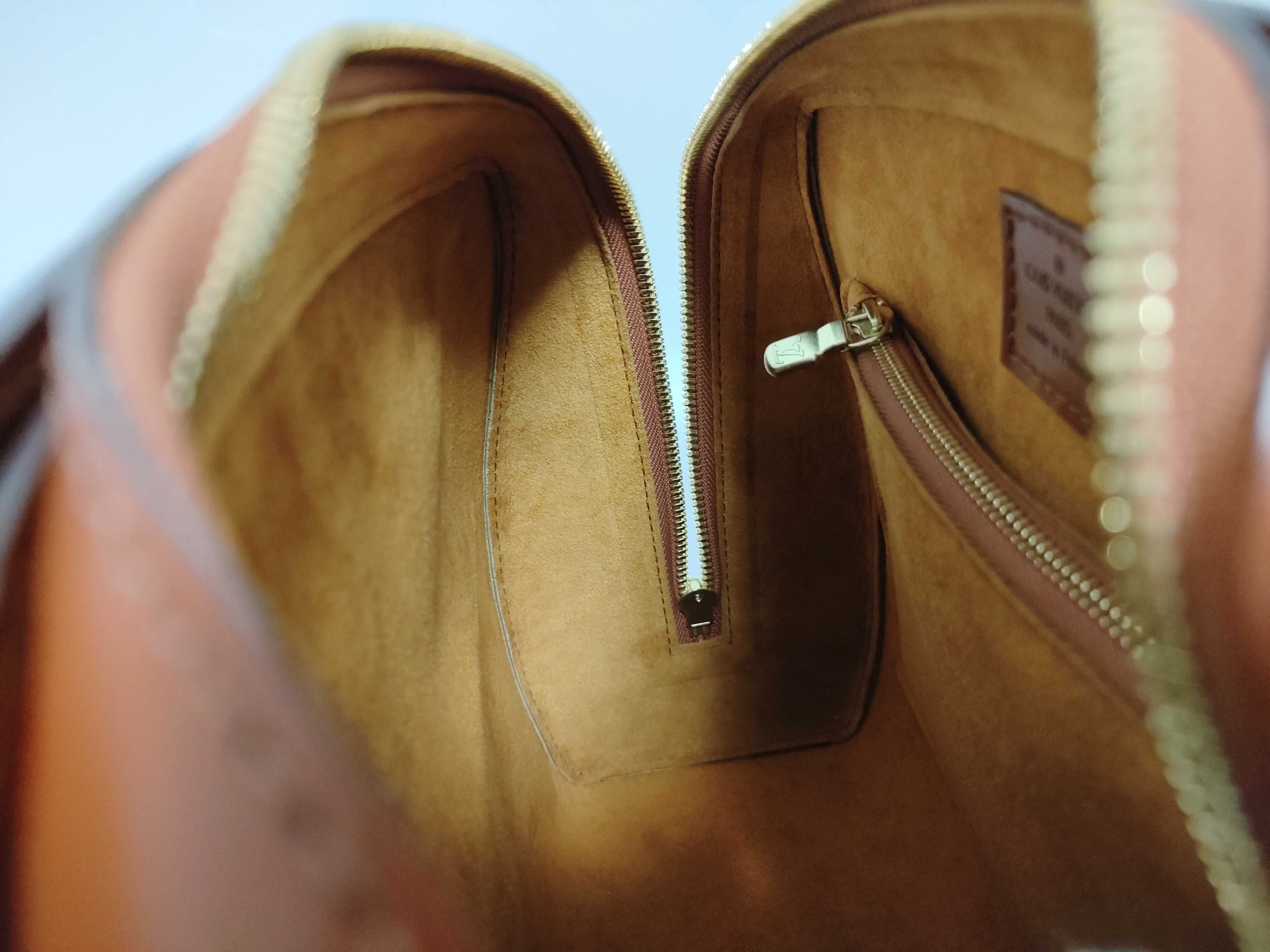 Epi Kenya Brown Epi Line Pont Neuf Handbag — view 9
