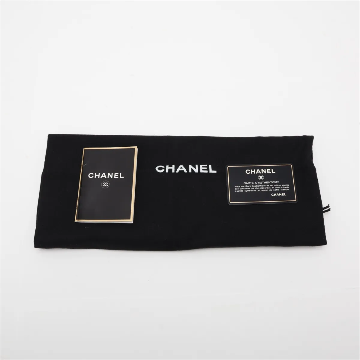 Coco Mark Caviar Skin Chain Shoulder Bag, Black with Silver Hardware, 6270460, Series 6 — view 12